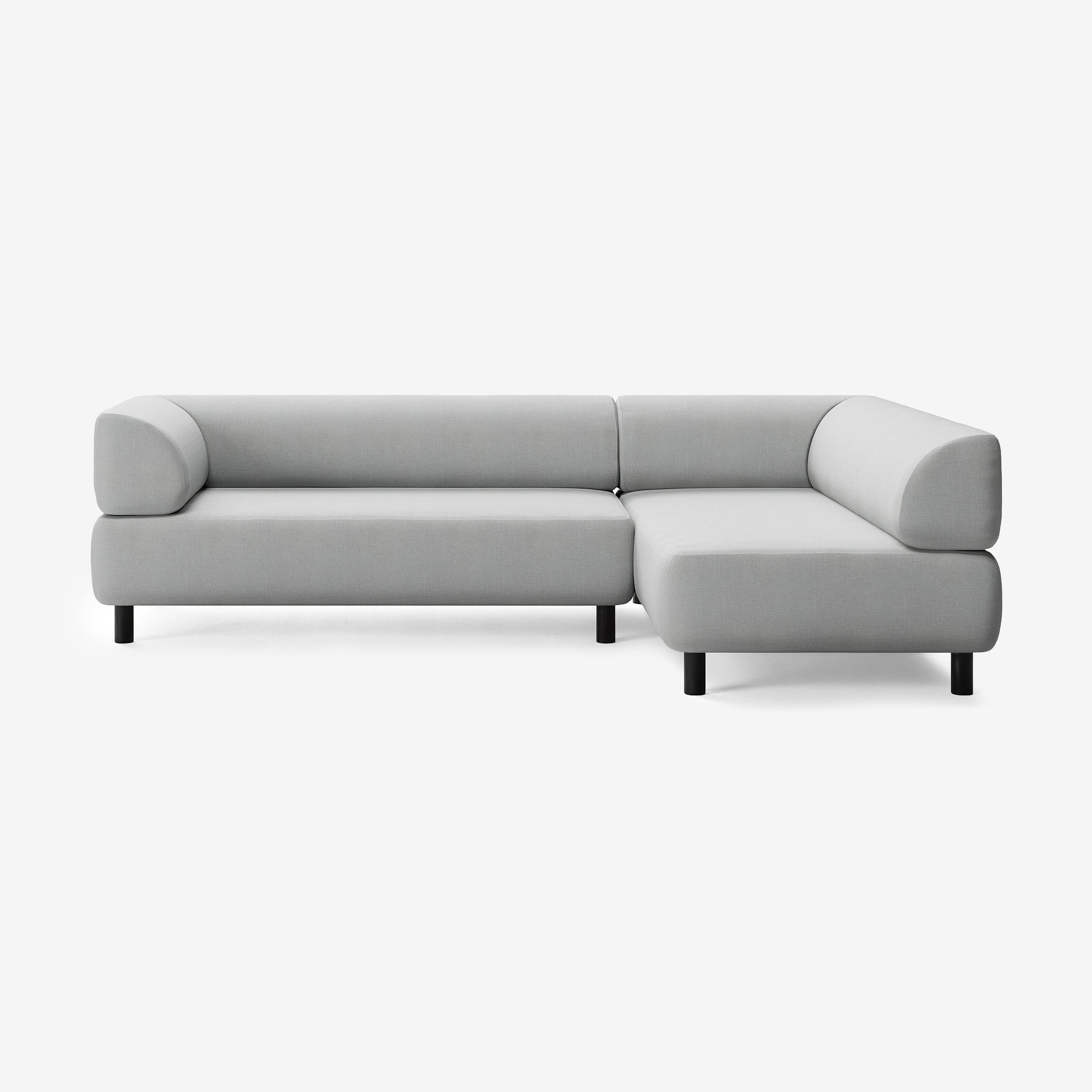 Bolder Sofa 265x170 Nantes Grey Chine Links