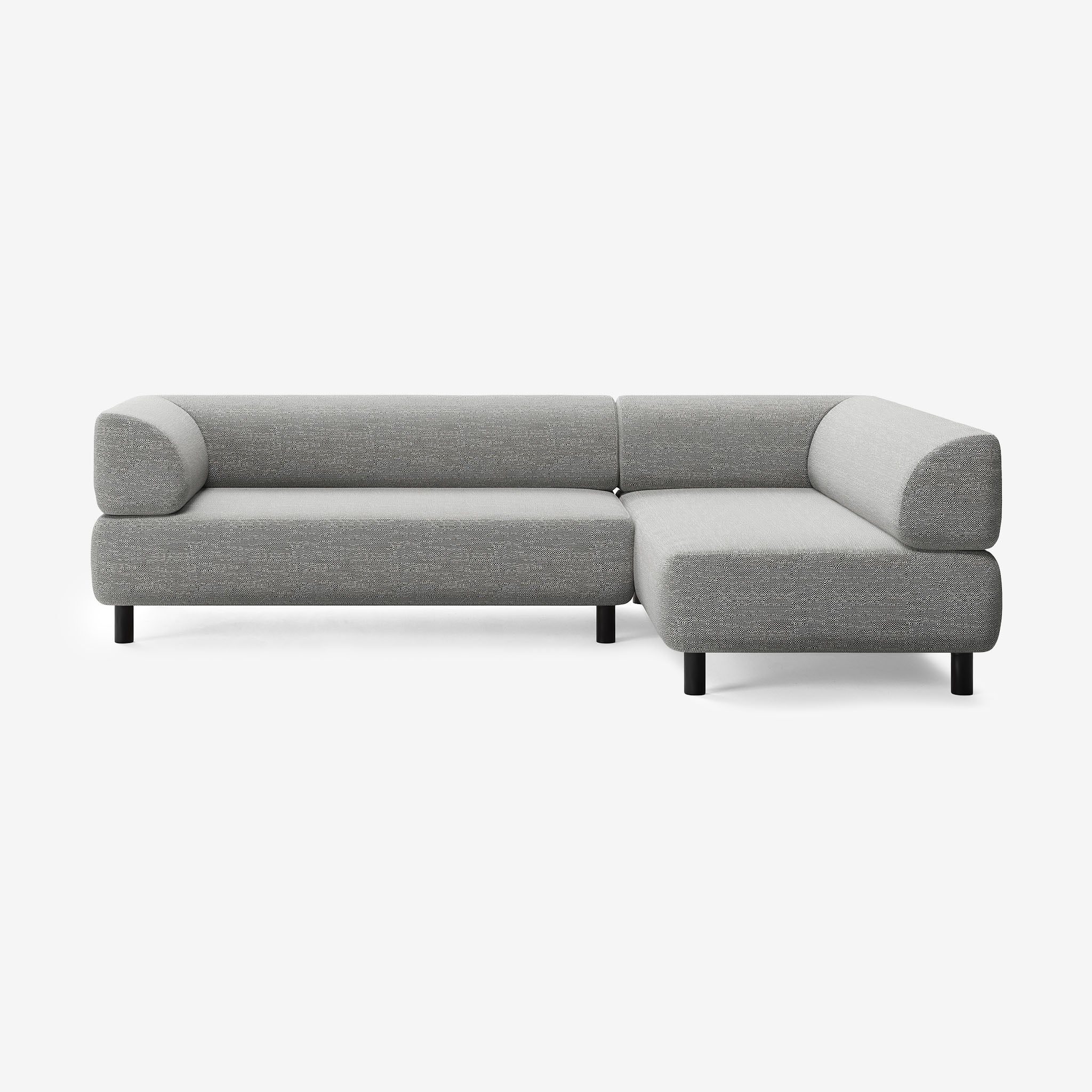 Bolder Sofa 265x170 Savant Zinc Links