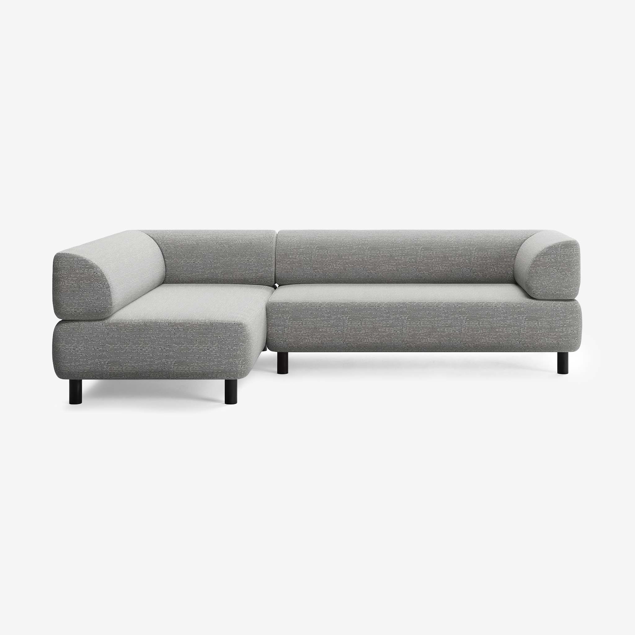 Bolder Sofa 265x170 Savant Zinc Rechts