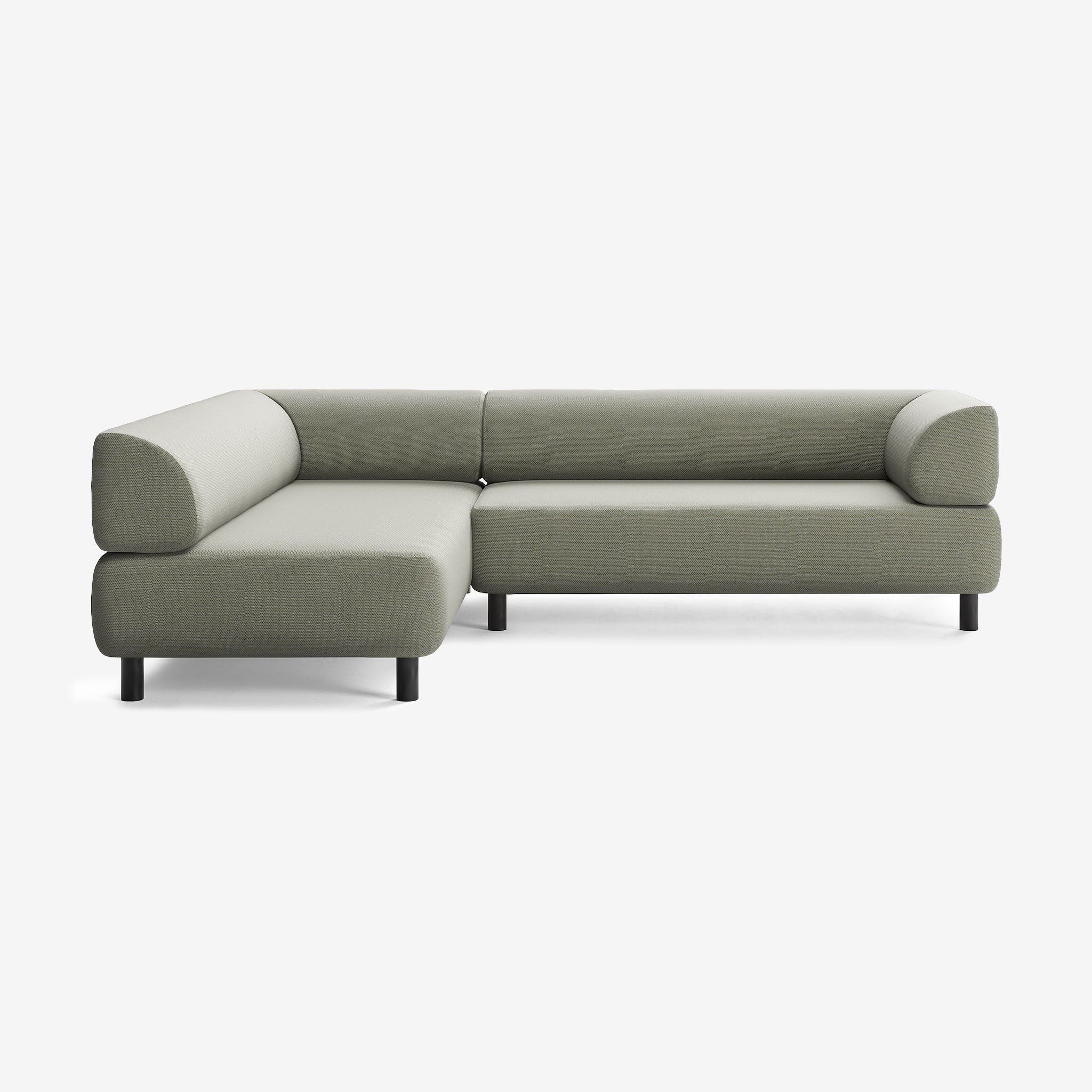 Bolder Sofa 265x200 Arc Oxide Rechts