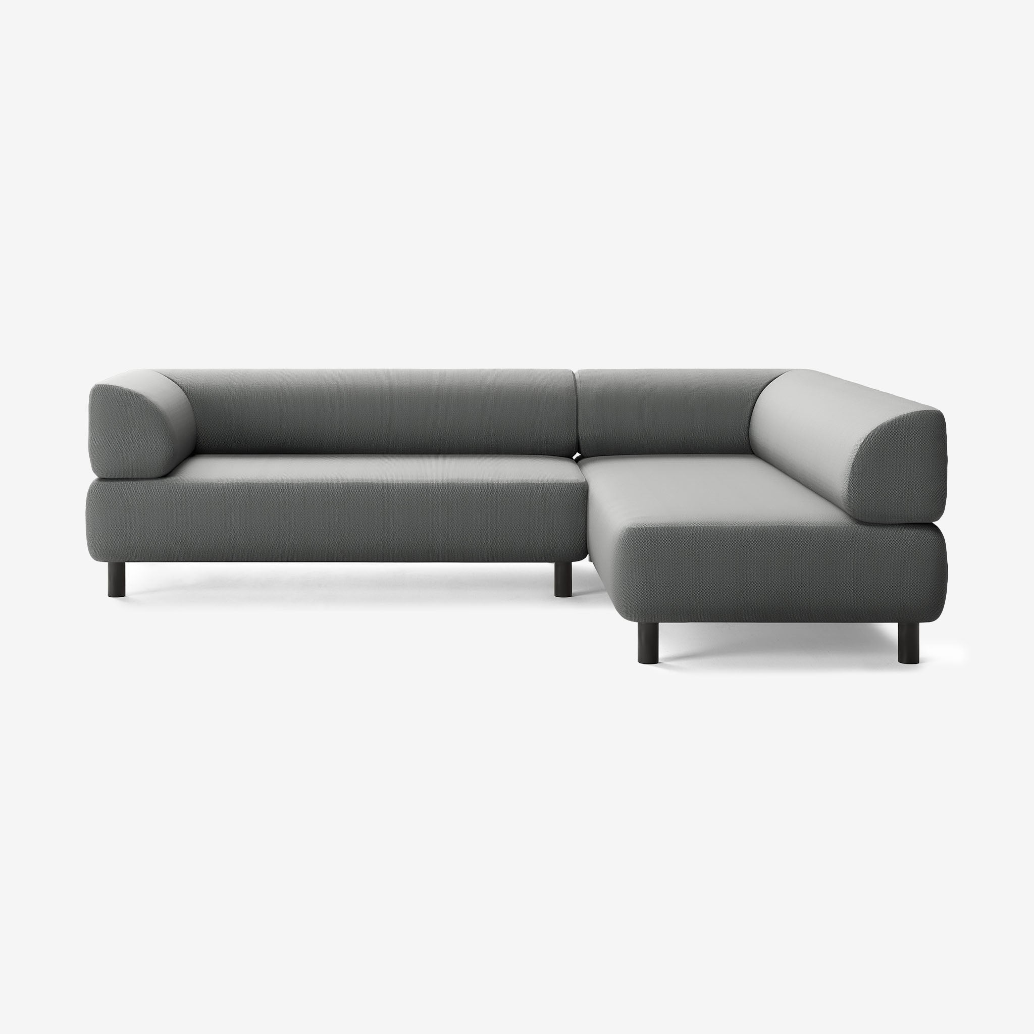 Bolder Sofa 265x200 Loop Charcoal Links