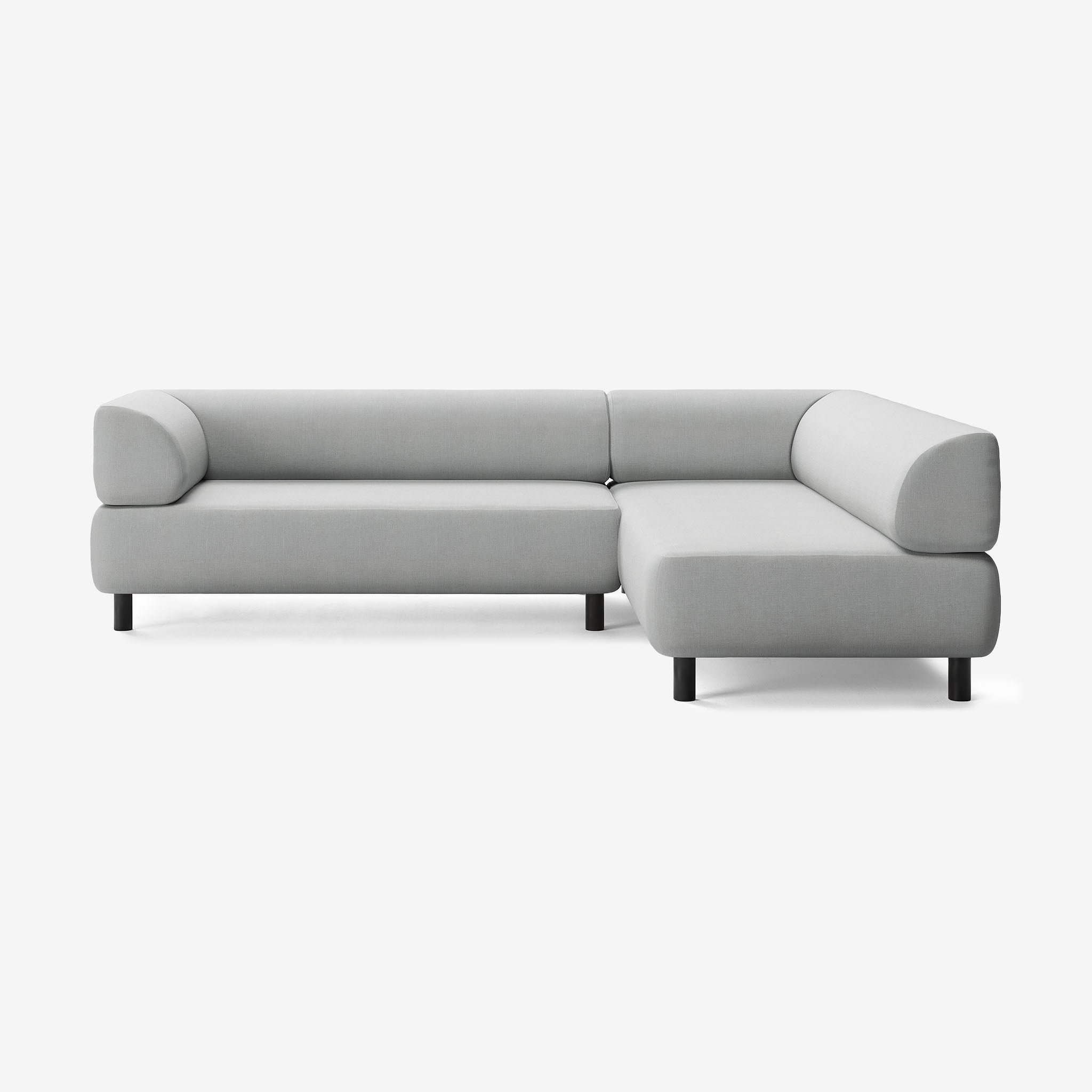 Bolder Sofa 265x200 Nantes Grey Chine Links