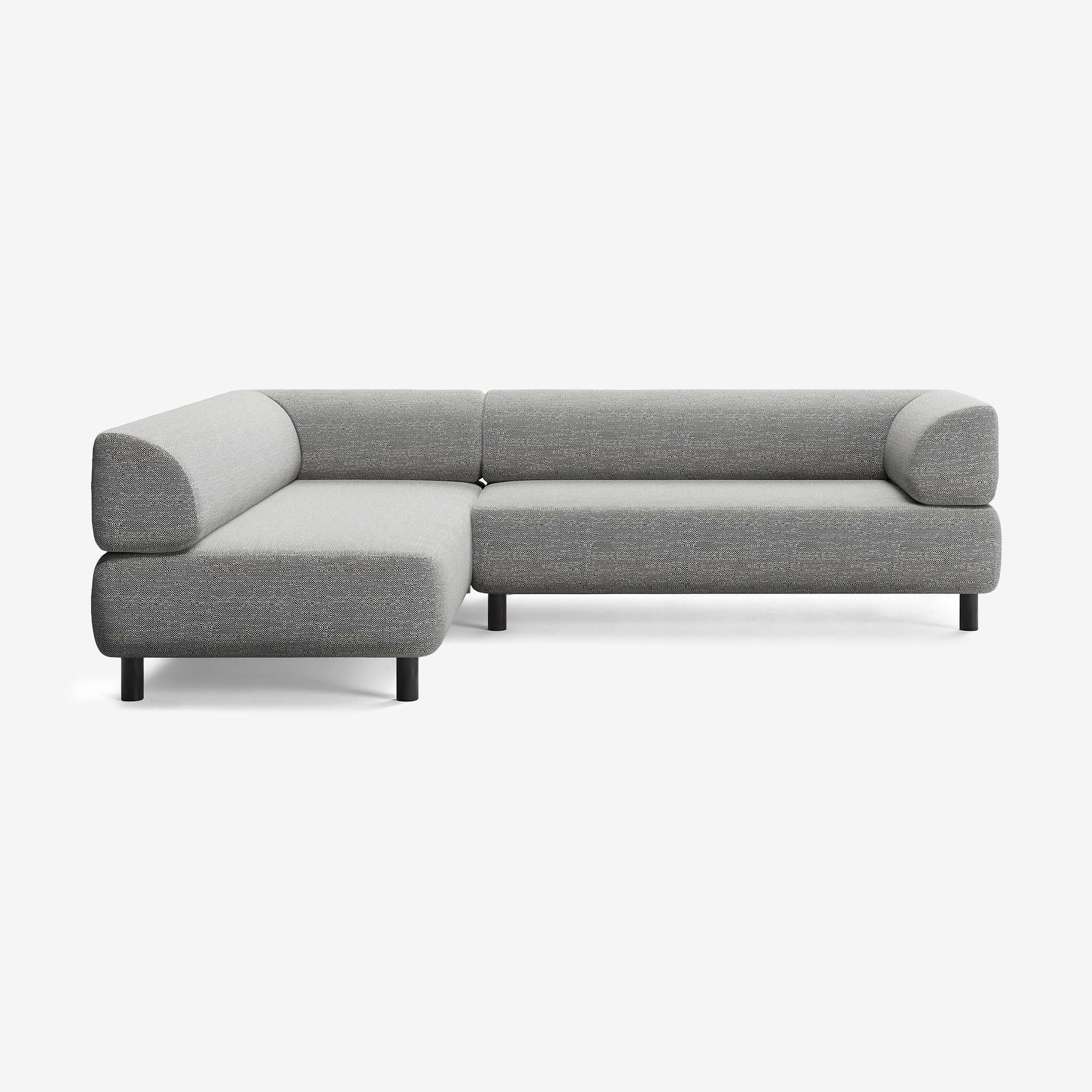 Bolder Sofa 265x200 Savant Zinc Rechts