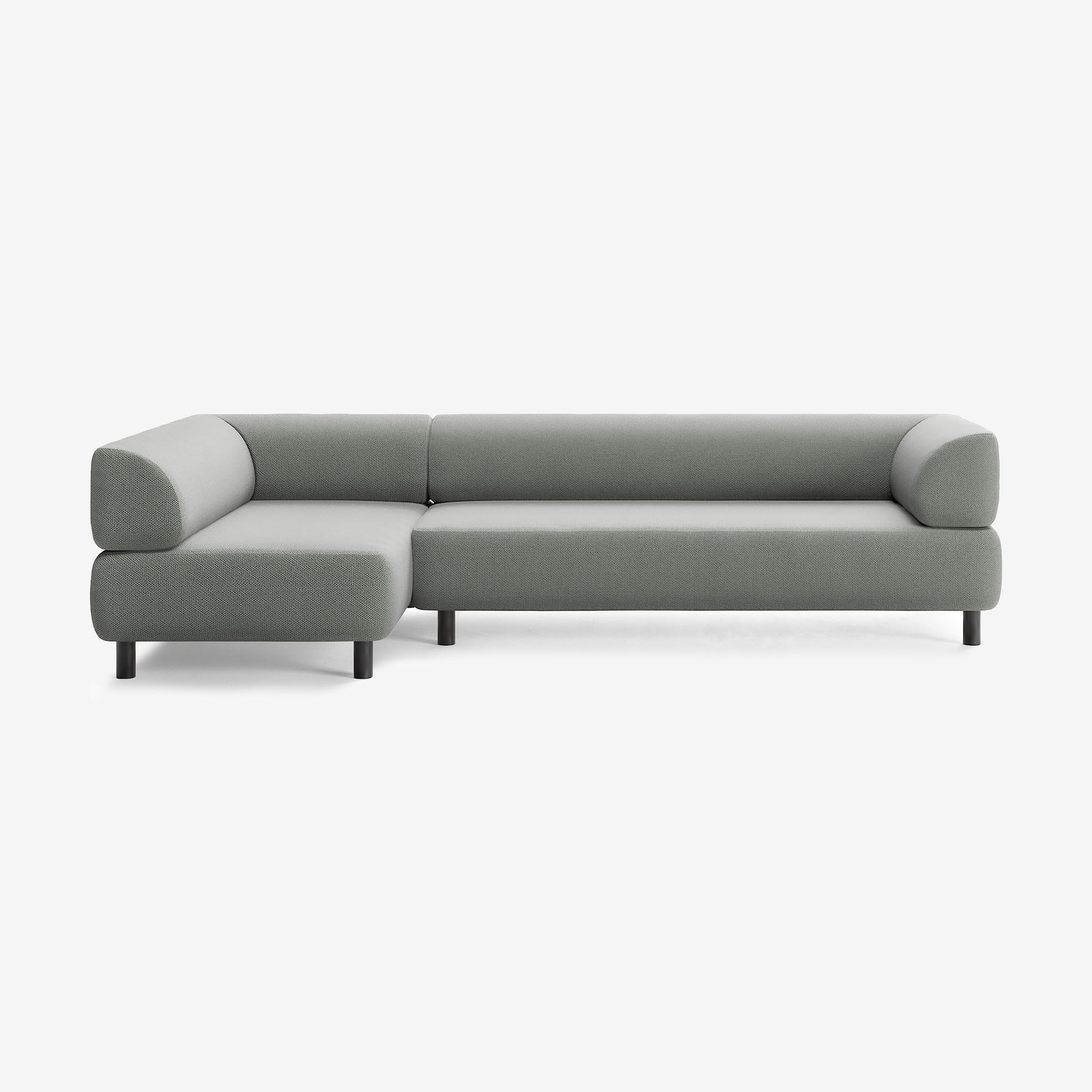 Bolder Sofa 290x150 Arc Lead Rechts Schwarz