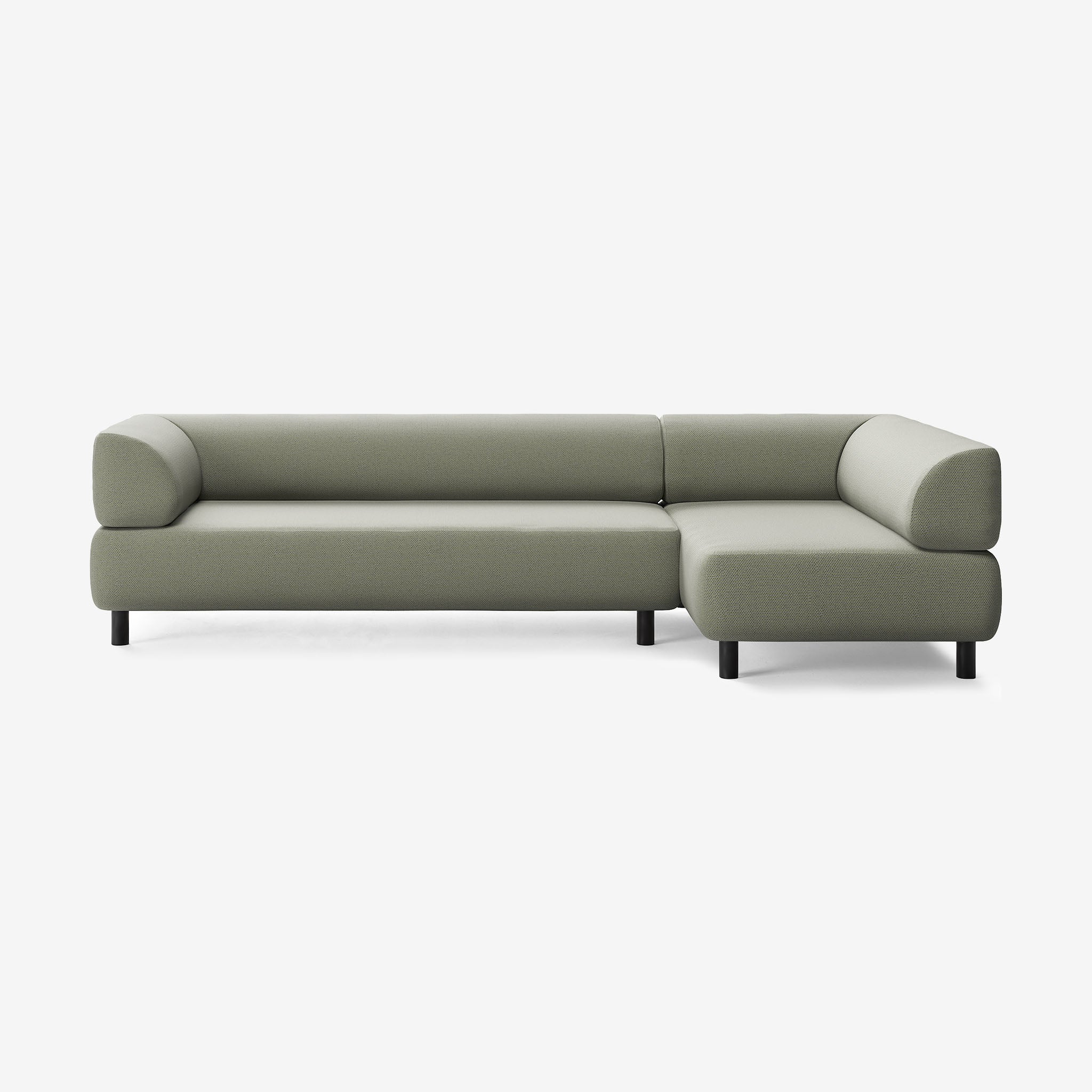 Bolder Sofa 290x150 Arc Oxide Links Schwarz