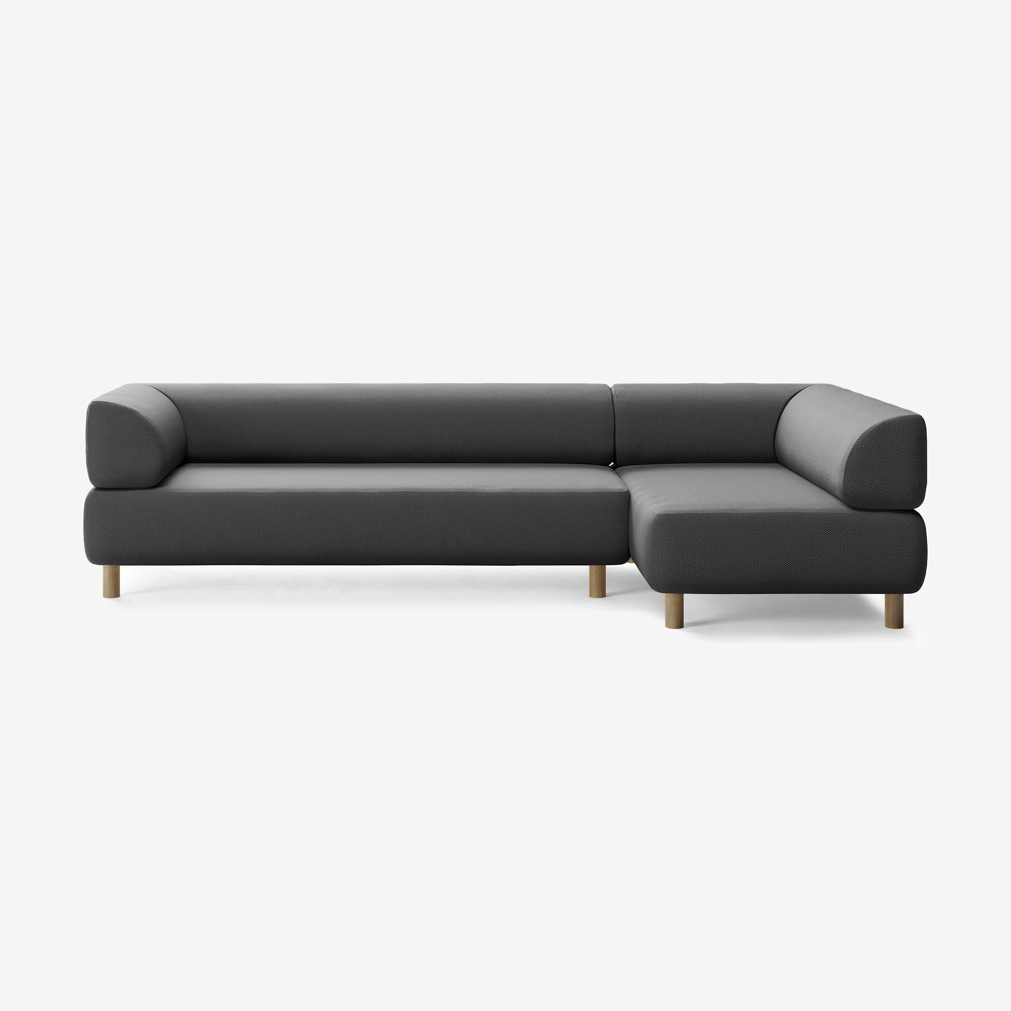 Bolder Sofa 295x150 Links Loop Shadow Eiche