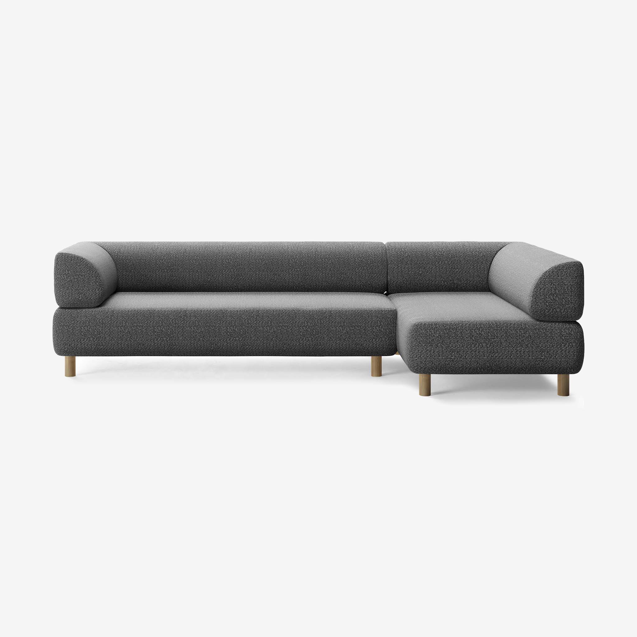 Bolder Sofa 295x150 Links Savant Tornado Eiche