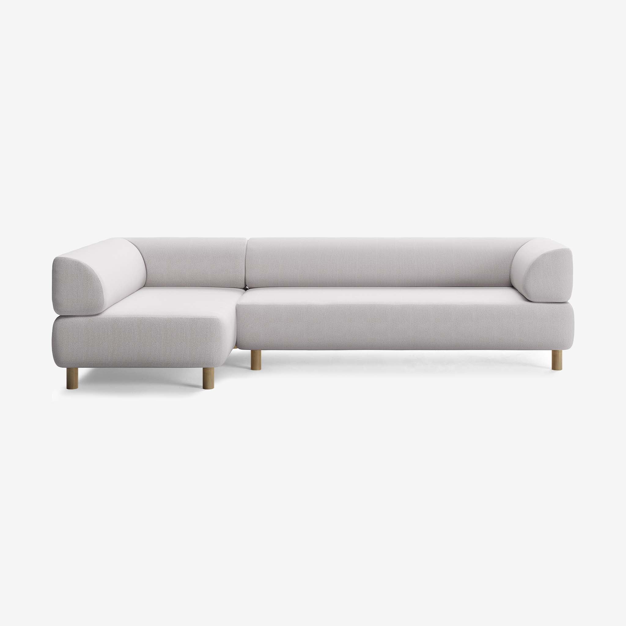 Bolder Sofa 295x150 Rechts Arc Concrete Eiche