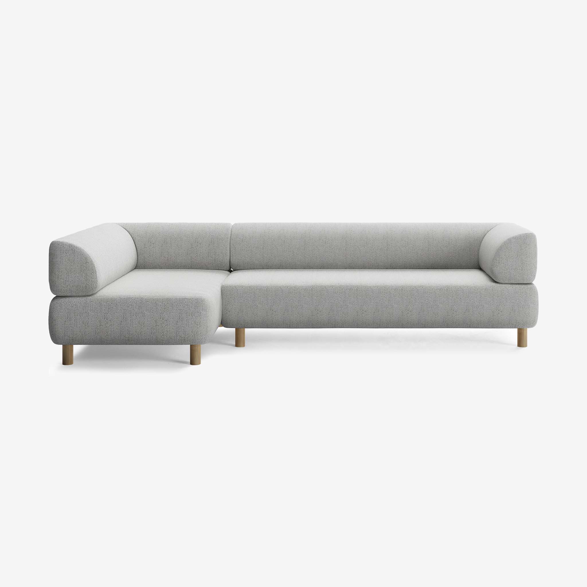 Bolder Sofa 295x150 Rechts Savant Nimbus Eiche