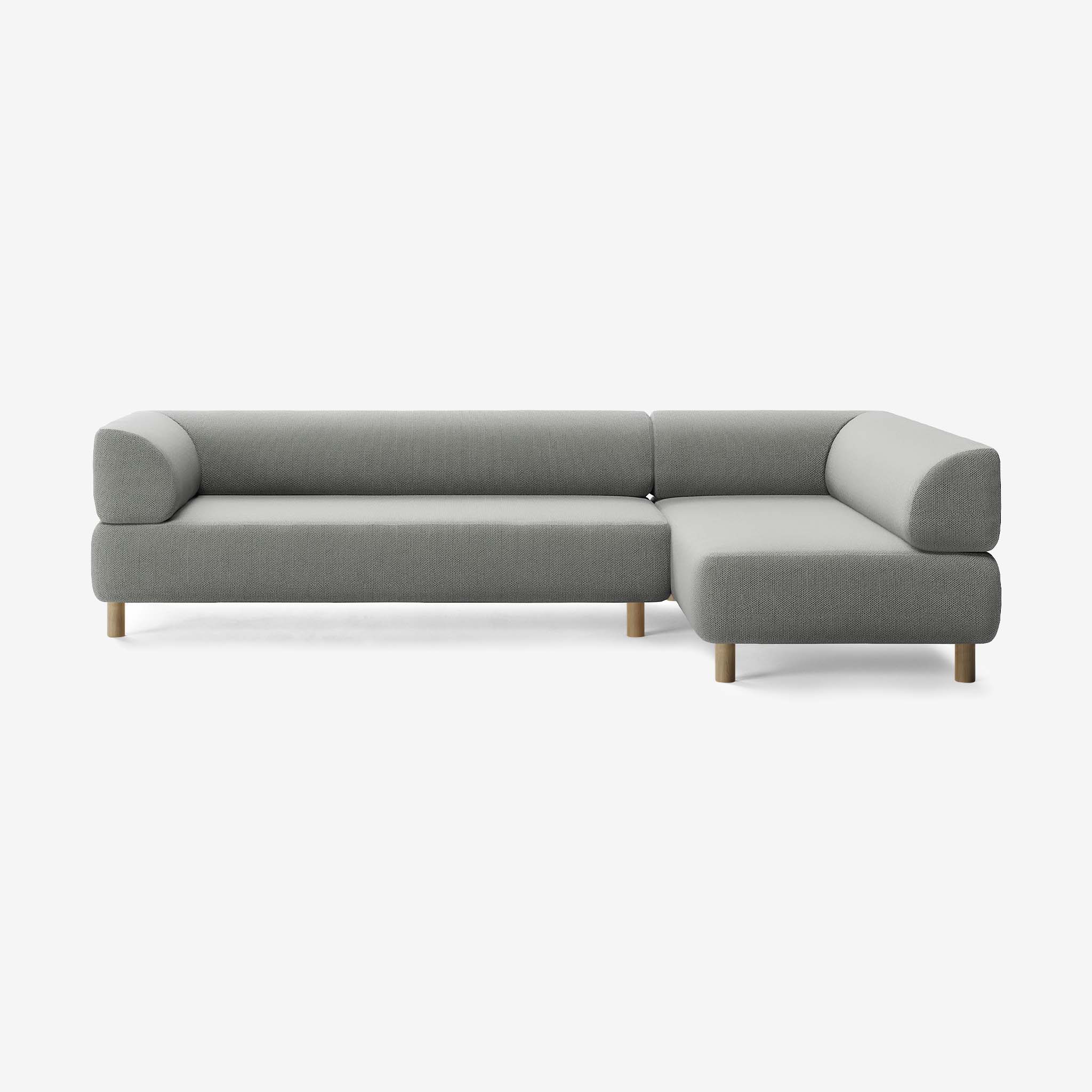 Bolder Sofa 295x170 Links Arc Lead Eiche