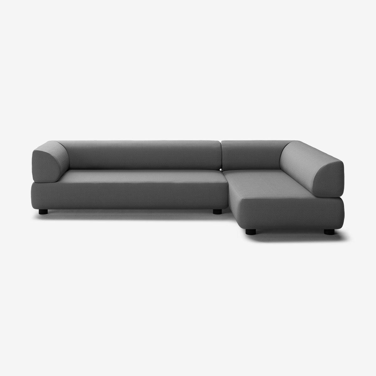 Bolder Sofa 295x170 Links Loop Shadow Niedrige Beine