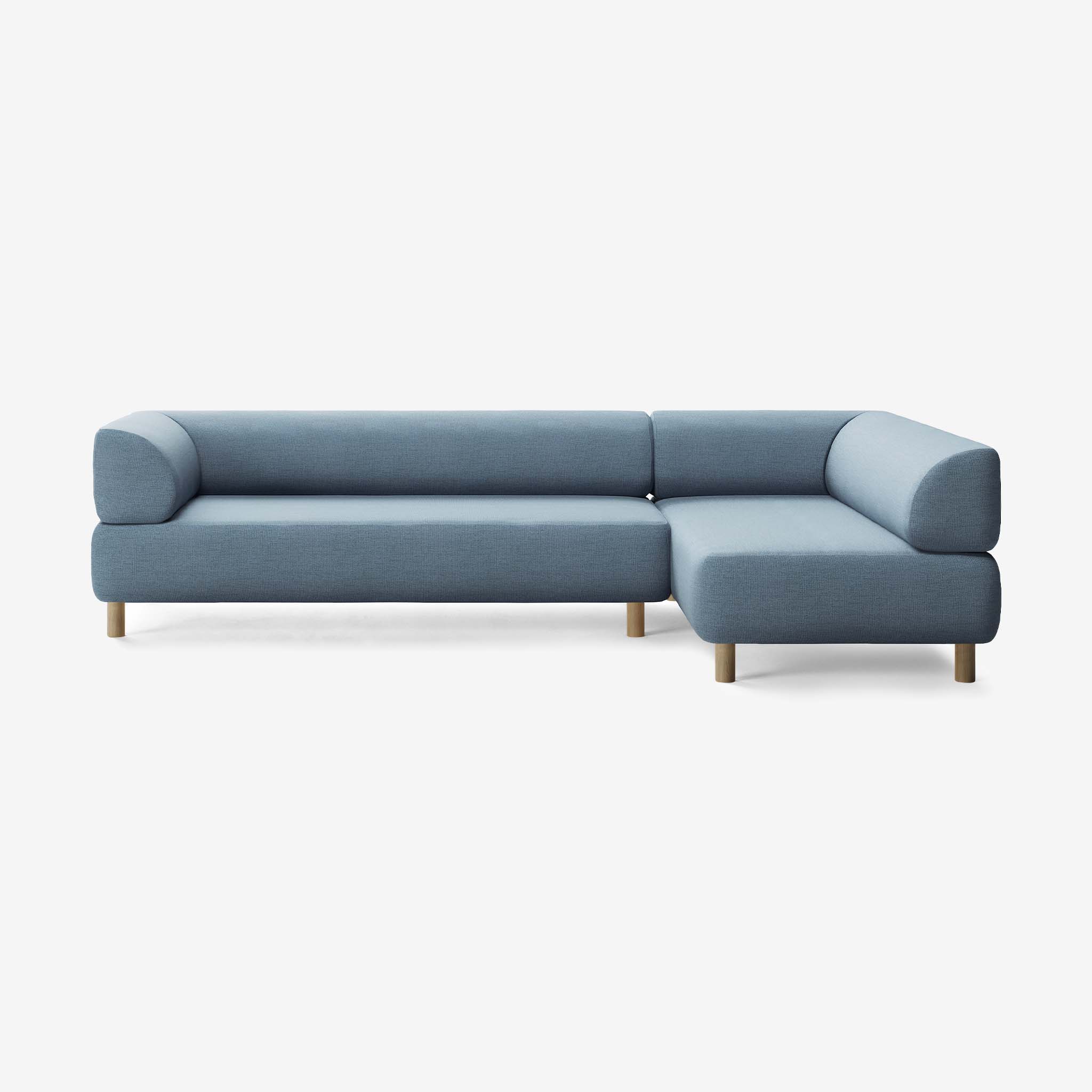 Bolder Sofa 295x170 Links Nantes Carbon Sky Eiche