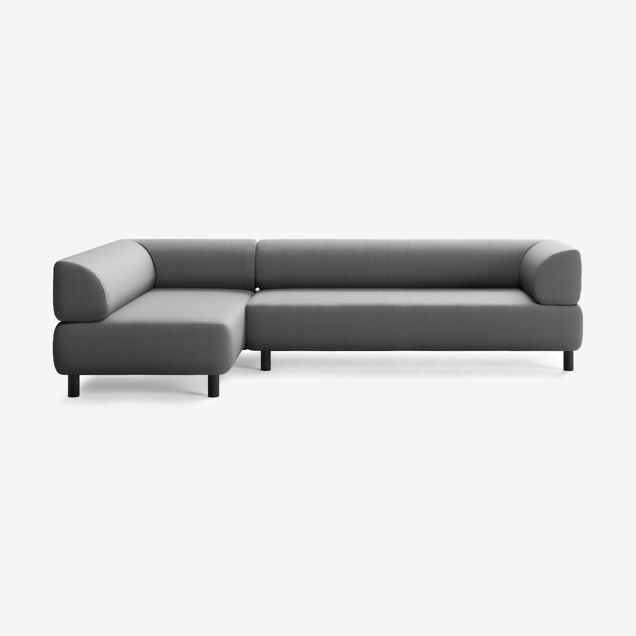 Bolder Sofa 295x170 Loop Charcoal Rechts