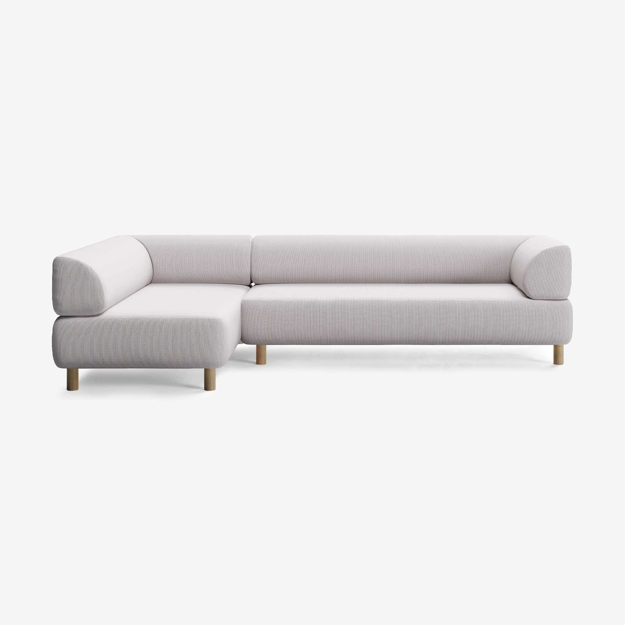 Bolder Sofa 295x170 Rechts Arc Concrete Eiche