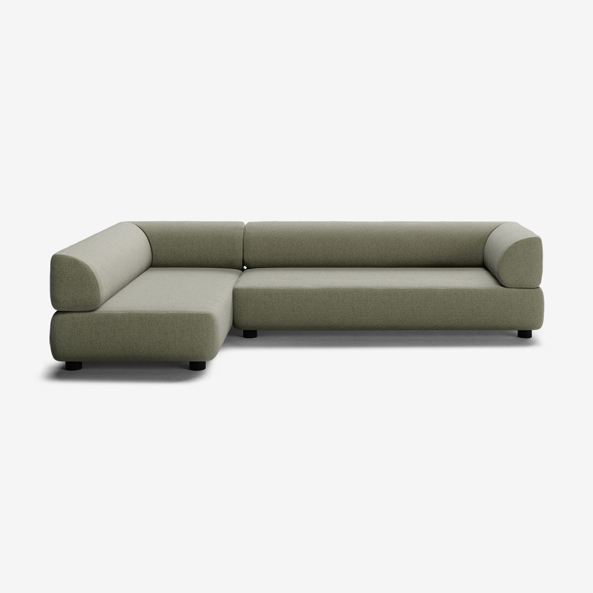 Bolder Sofa 295x170 Rechts Heritage Leaf Niedrige Beine