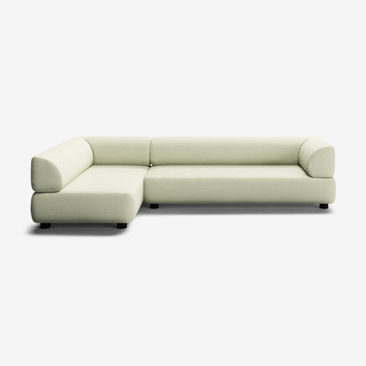 Bolder Sofa 295x170 Rechts Heritage Moss Niedrige Beine