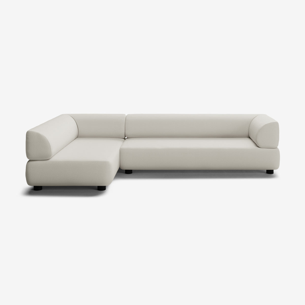 Bolder Sofa 295x170 cm niedrige Füße 5-Sitzer Rechts Loop Marble
