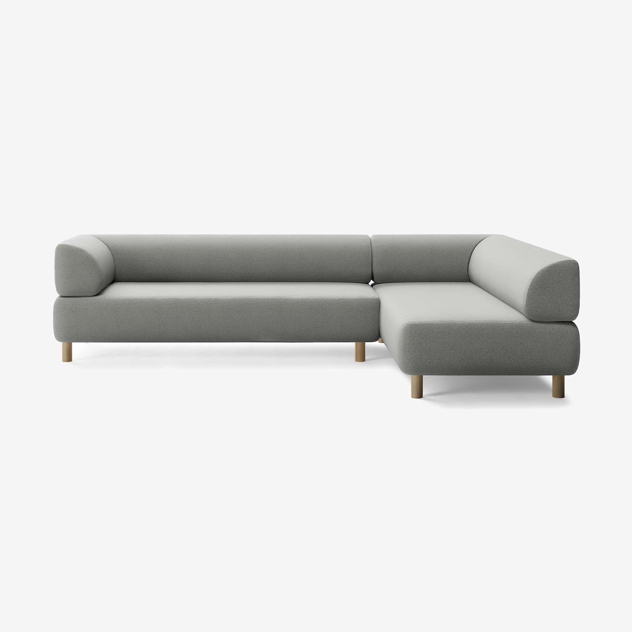 Bolder Sofa 295x200 Links Arc Lead Eiche