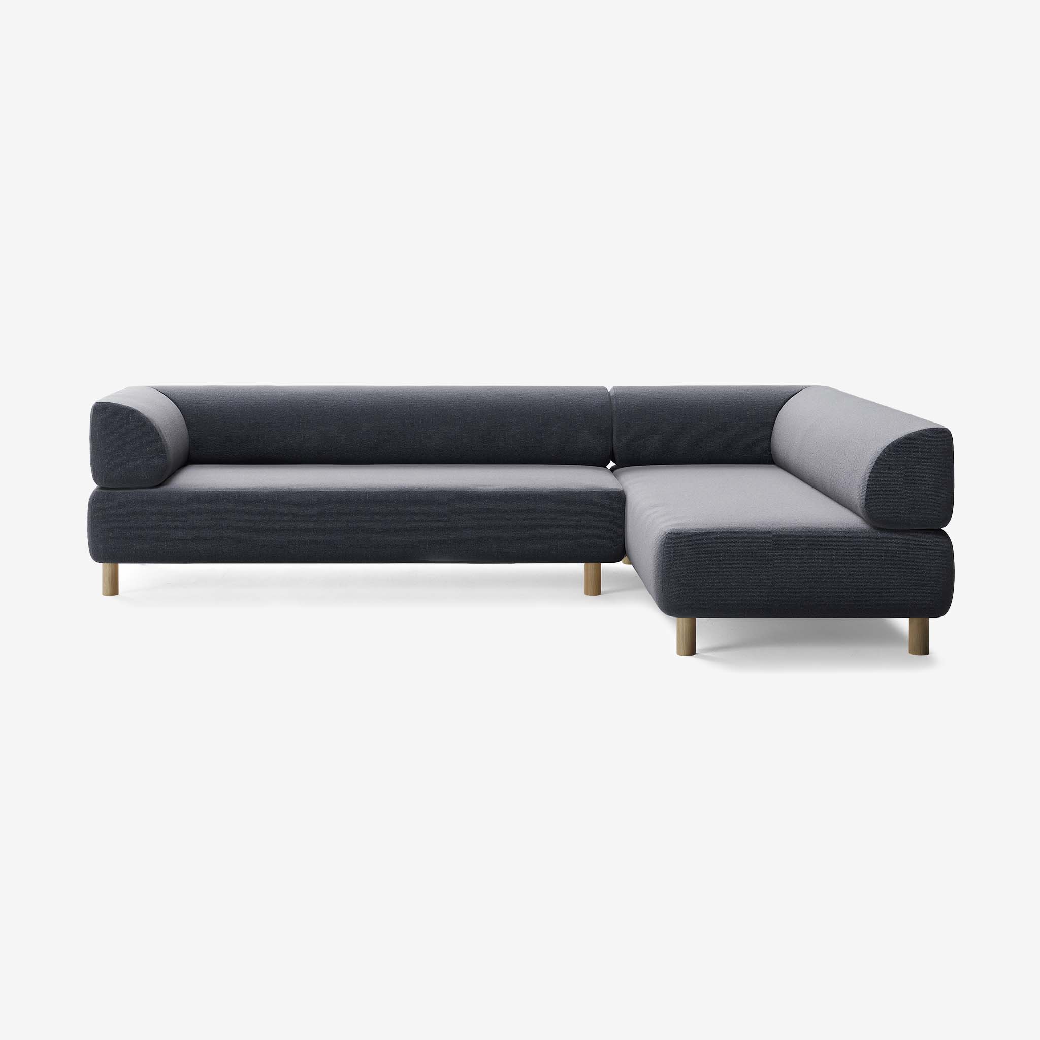 Bolder Sofa 295x200 Links Heritage Indigo Eiche