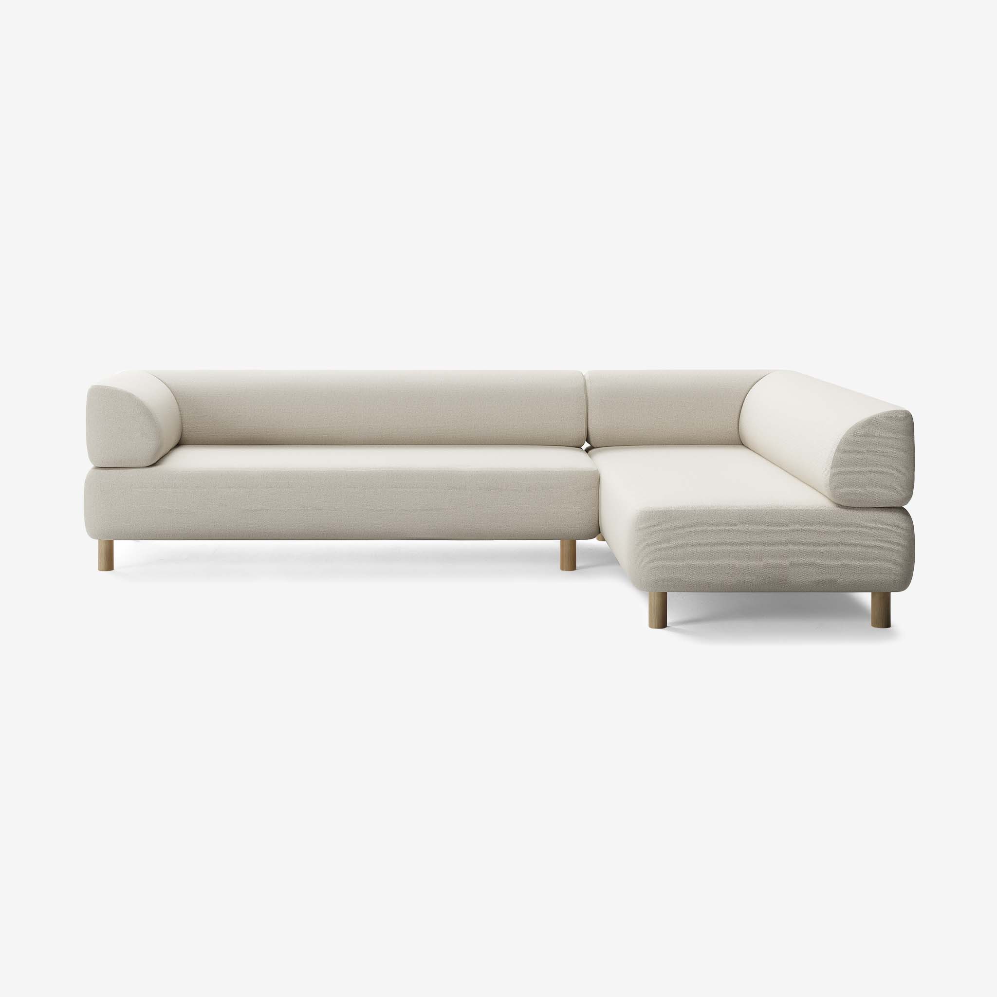 Bolder Sofa 295x200 Links Heritage Papyrus Eiche