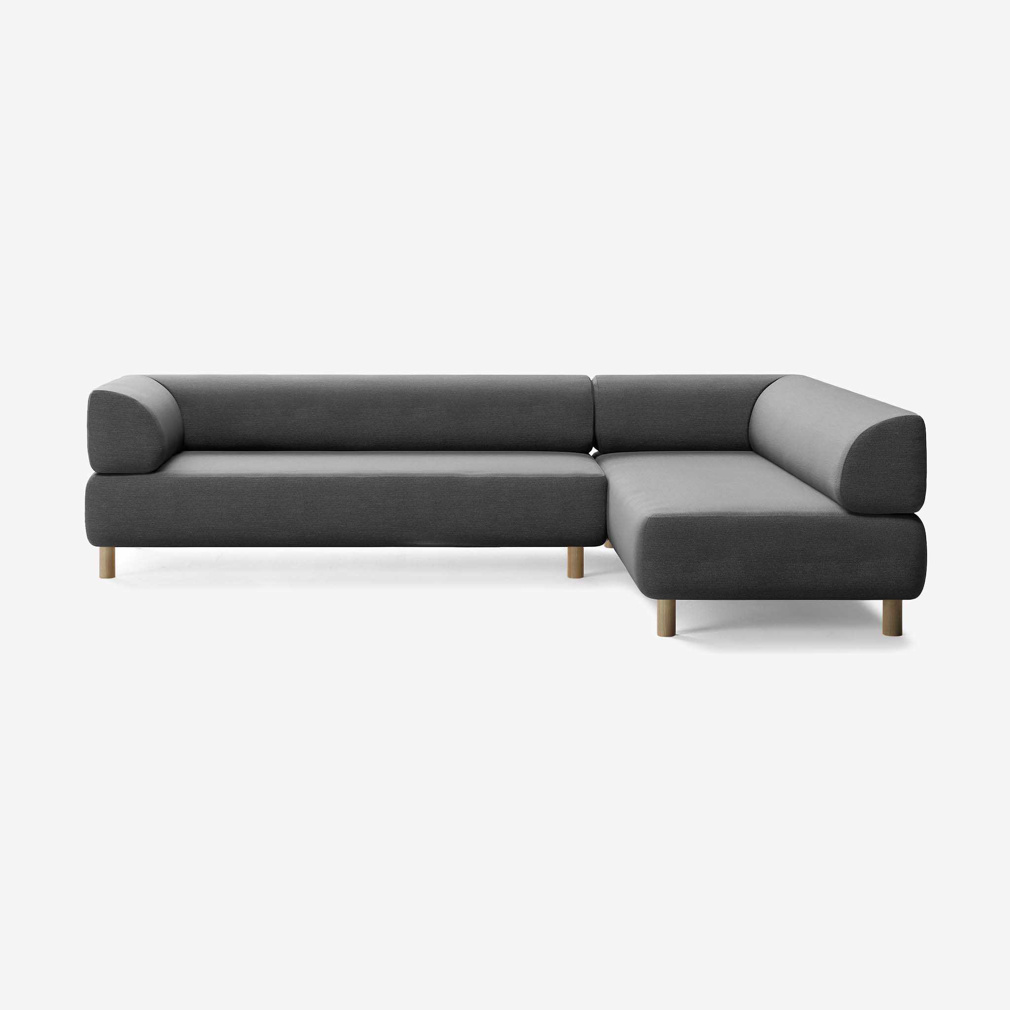 Bolder Sofa 295x200 Links Nantes Sooty Eiche