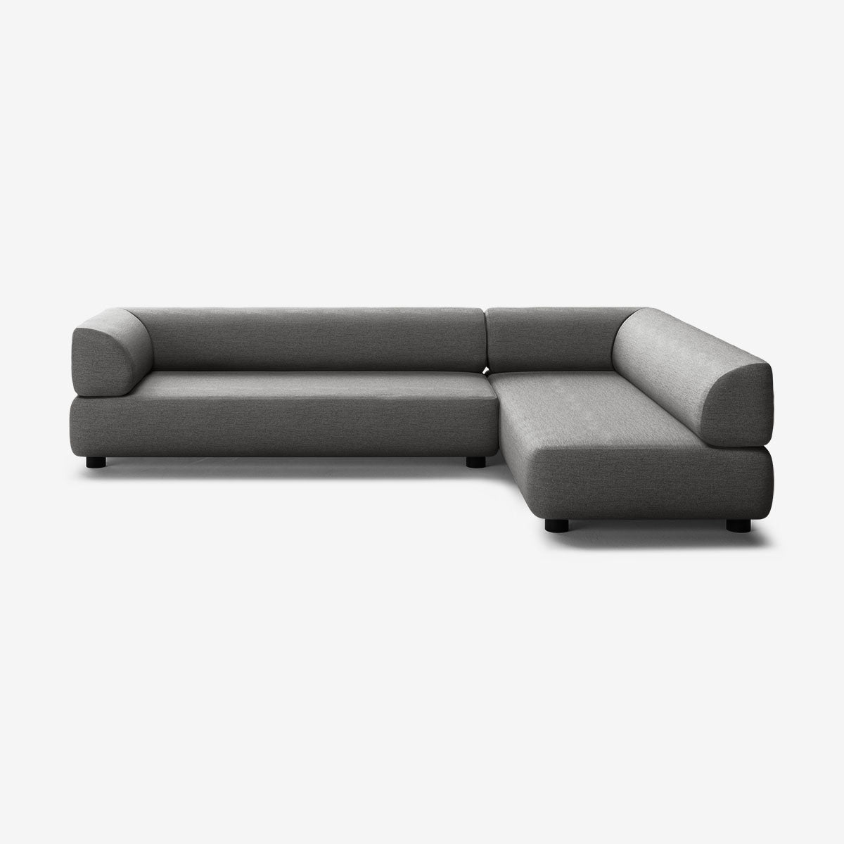 Bolder Sofa 295x200 Links Nantes Sooty Niedrige Beine