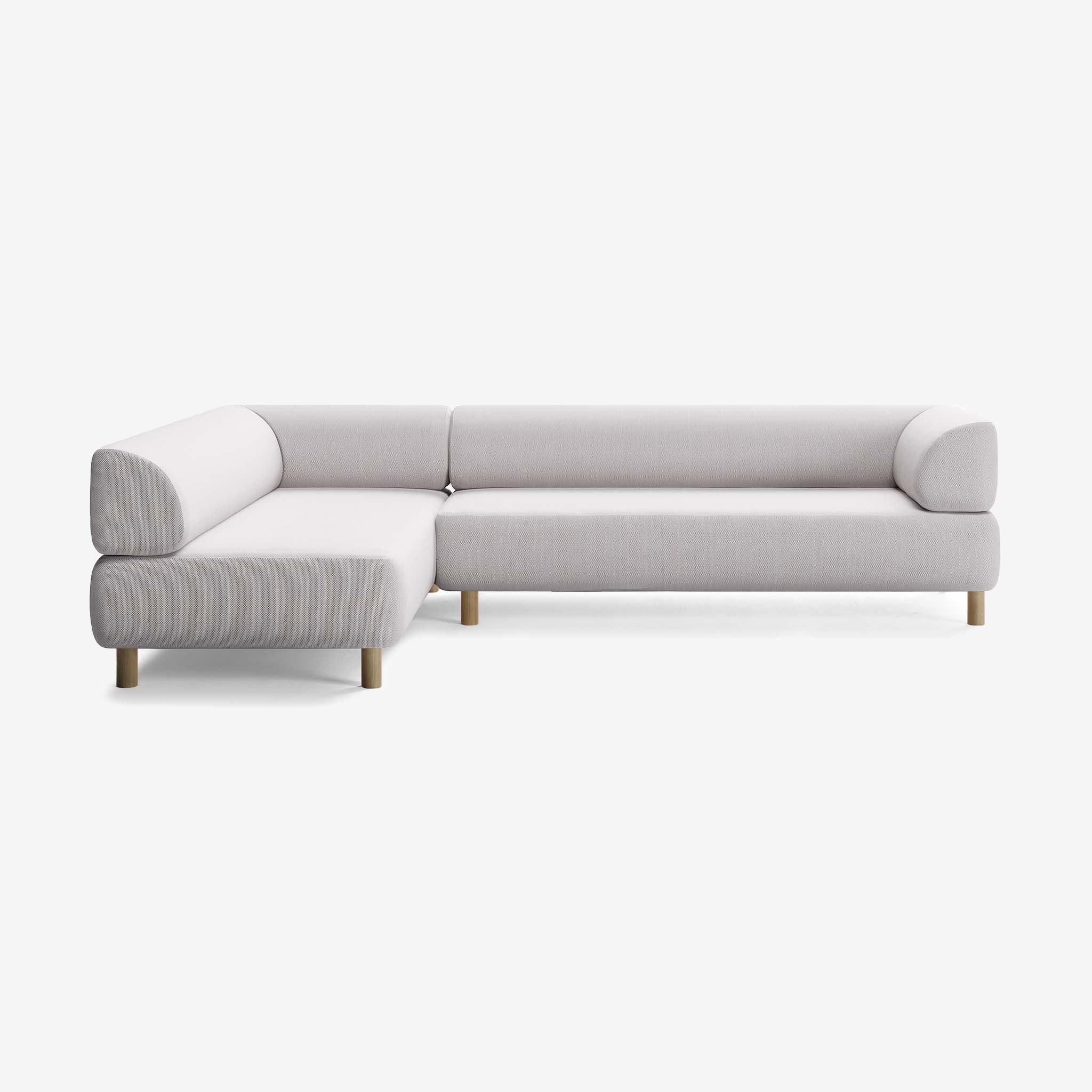 Bolder Sofa 295x200 Rechts Arc Concrete Eiche