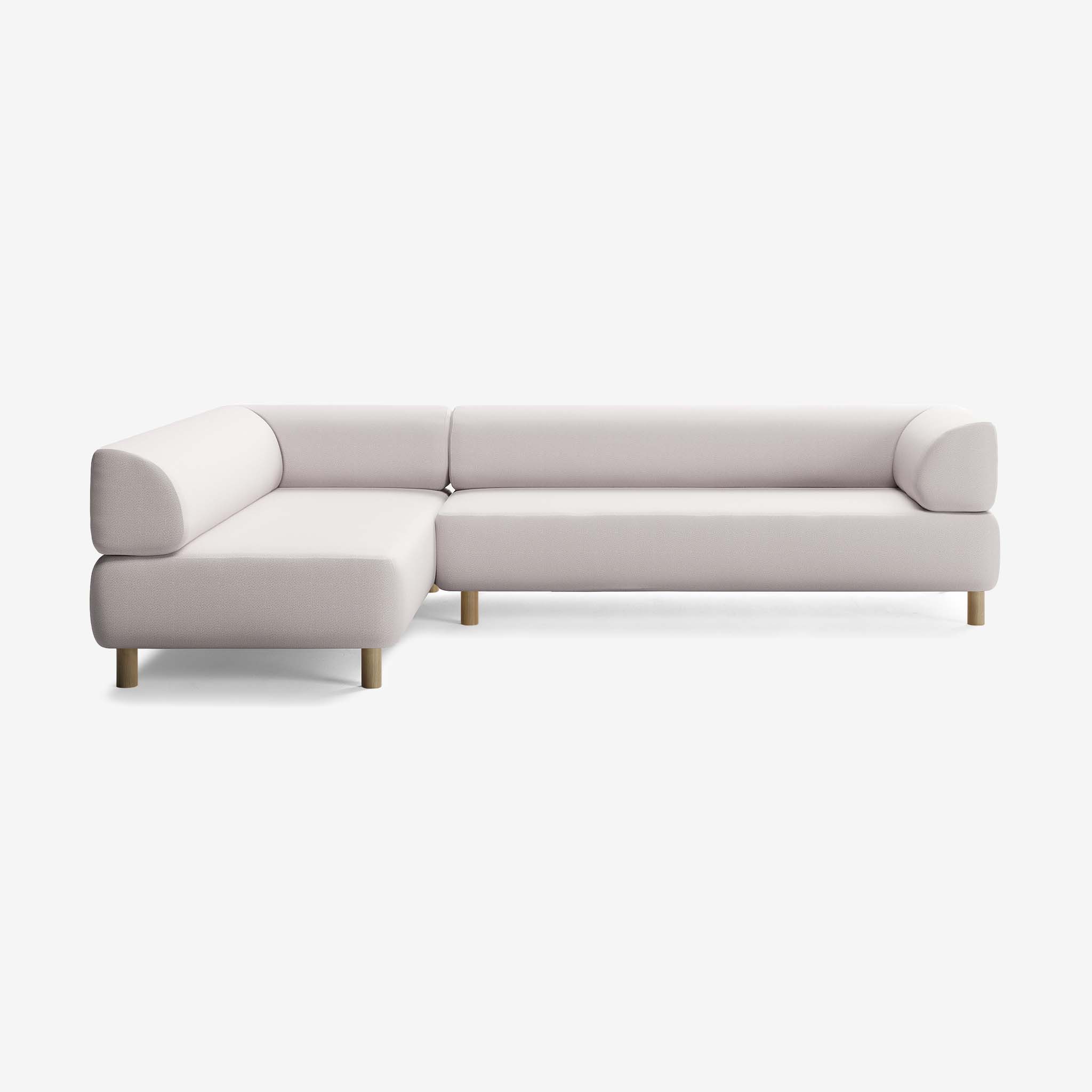 Bolder Sofa 295x200 Rechts Loop Marble Eiche