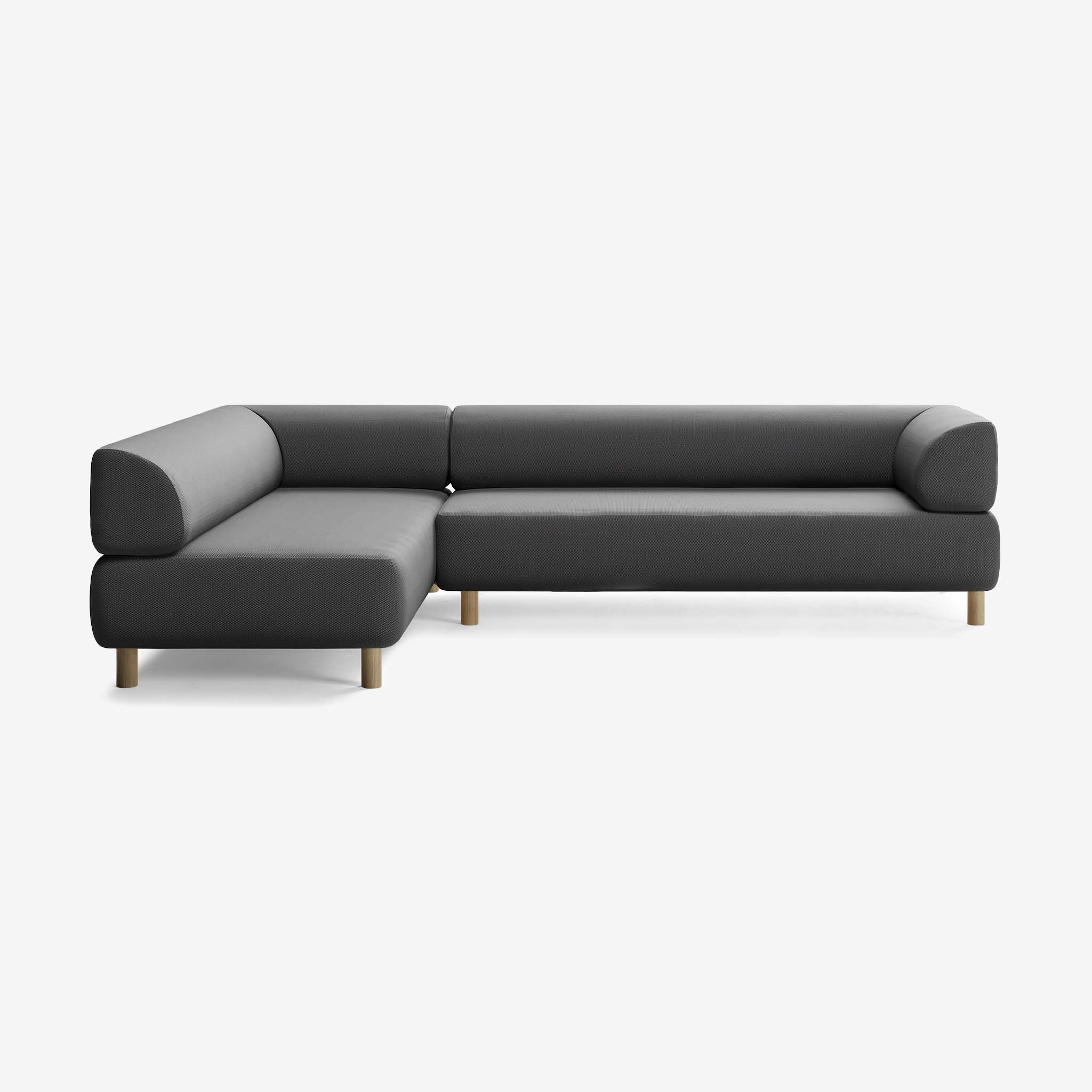 Bolder Sofa 295x200 Rechts Loop Shadow Eiche