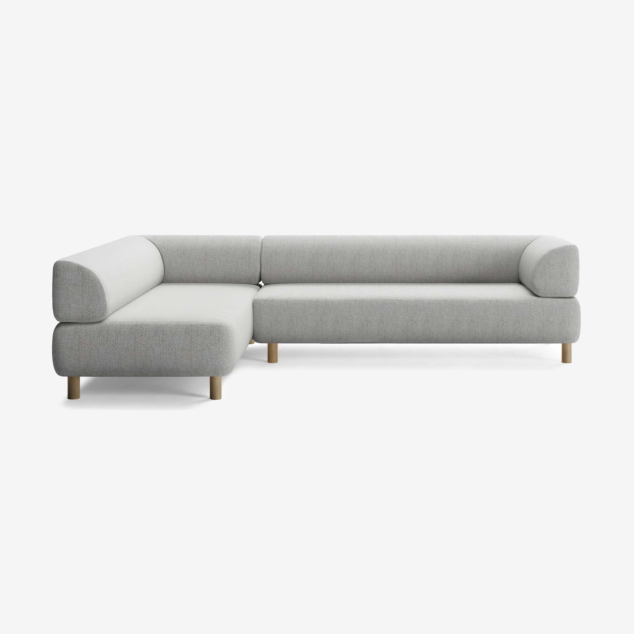 Bolder Sofa 295x200 Rechts Savant Nimbus Eiche