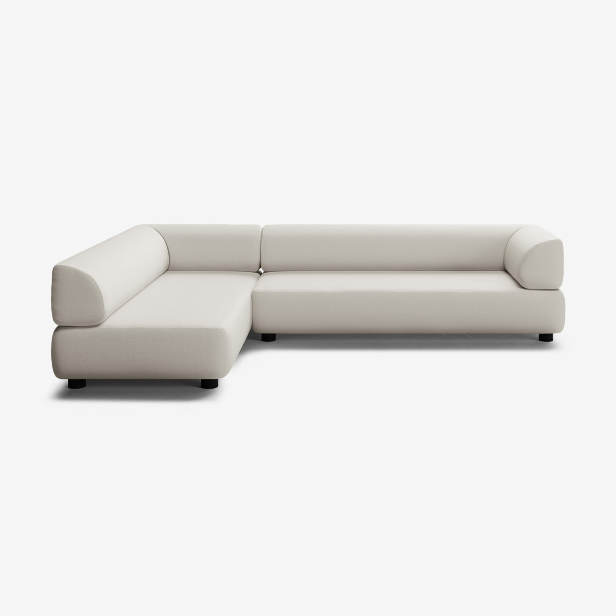 Bolder Sofa 295x200 cm niedrige Füße 5-Sitzer Rechts Loop Marble