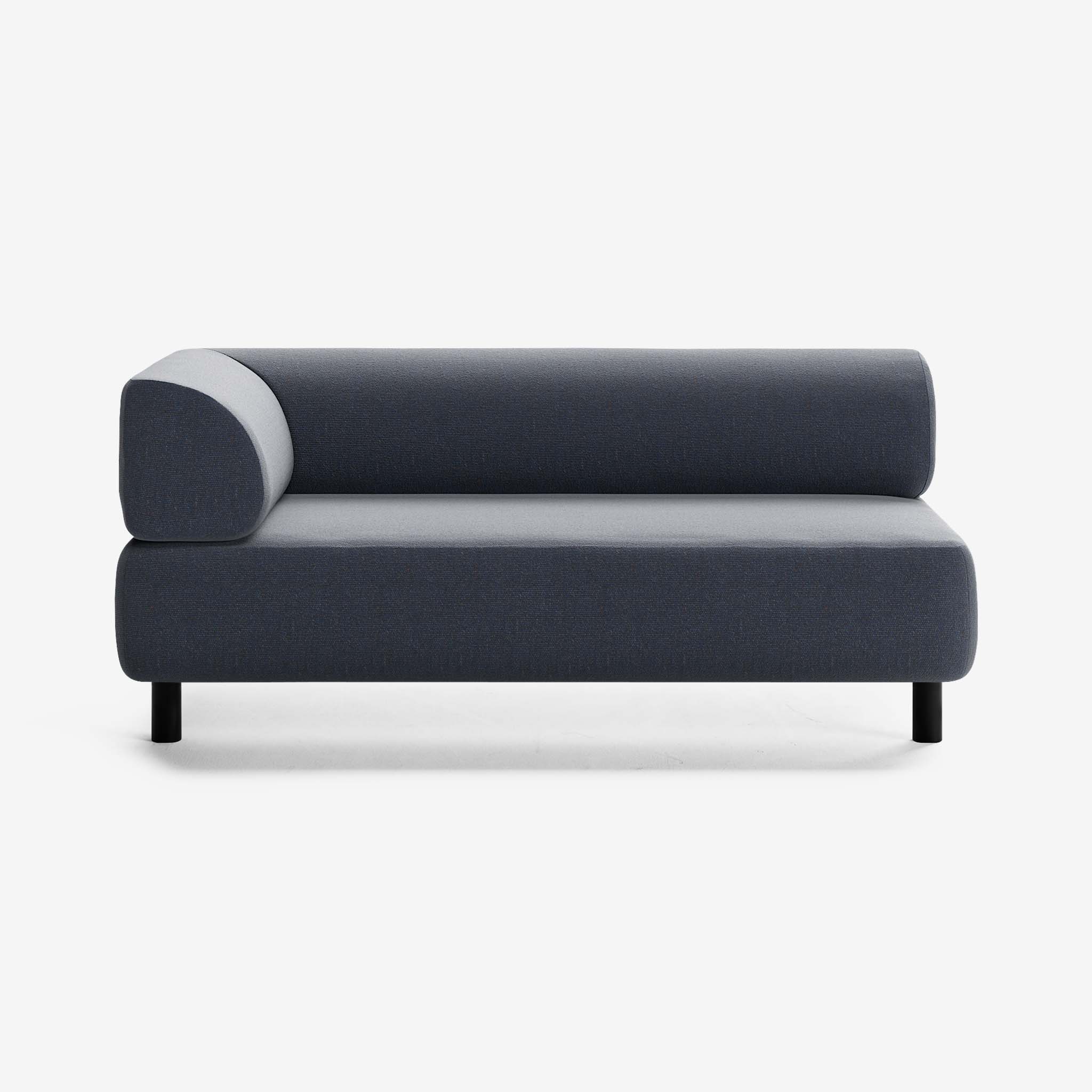 Bolder Sofa 2,5 Sitzer Links Heritage Indigo