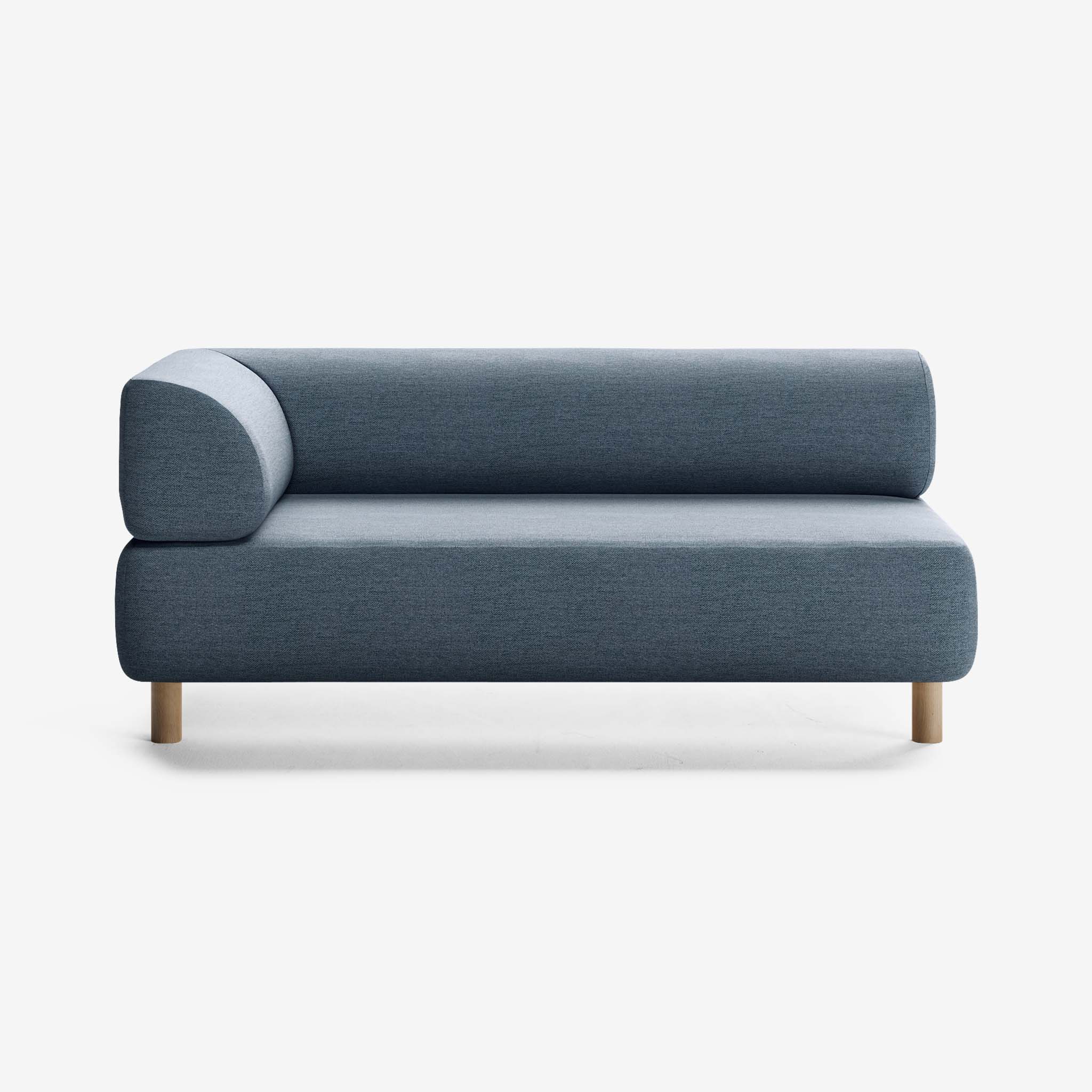 Bolder Sofa 2,5 Sitzer Links Nantes Sky Eiche