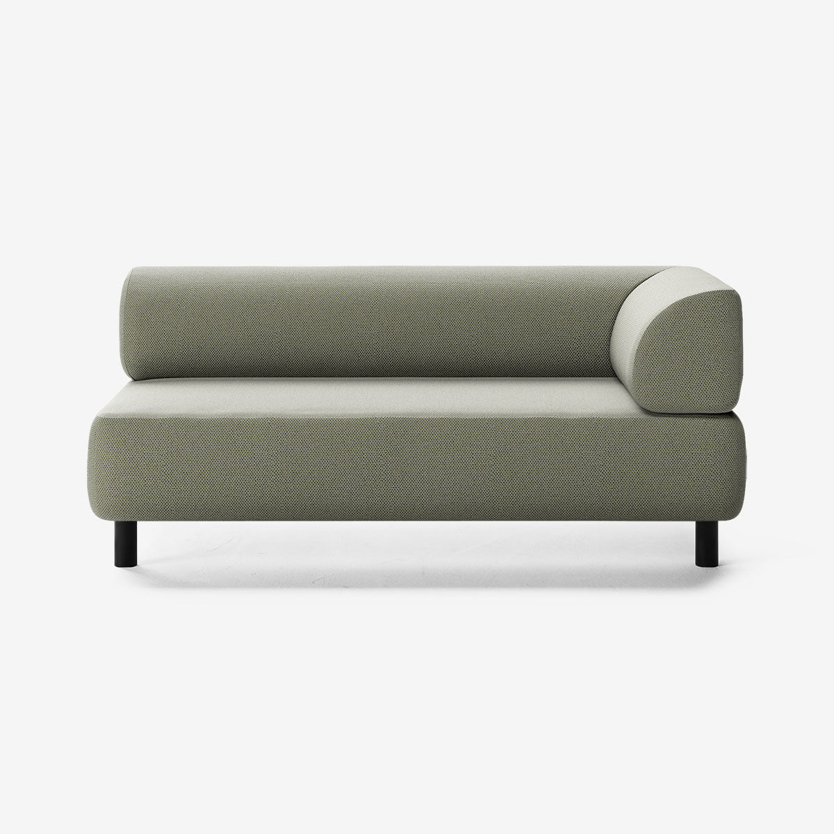 Bolder Sofa 2,5 Sitzer Rechts Arc Oxide
