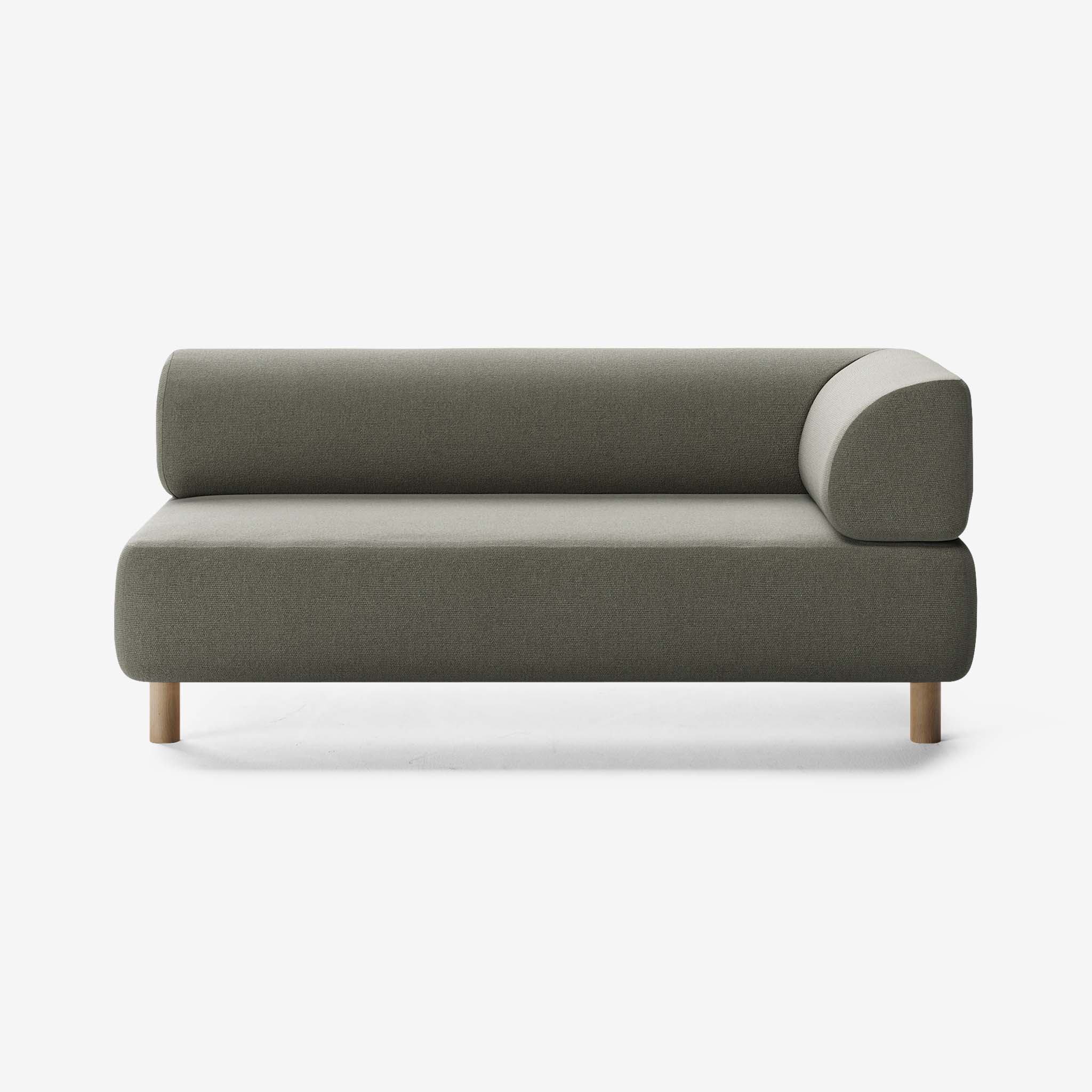 Bolder Sofa 2,5 Sitzer Rechts Heritage Leaf Eiche