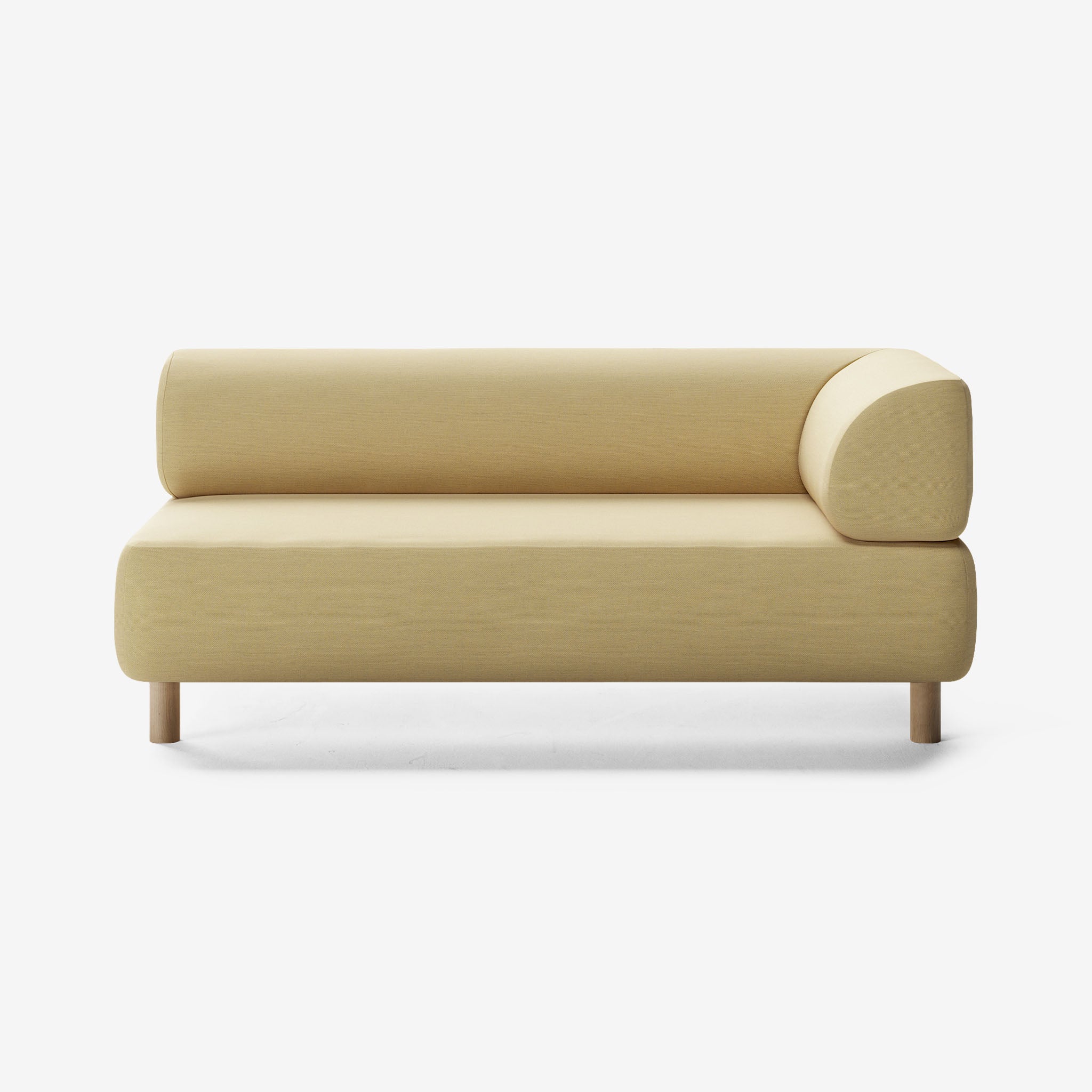 Bolder Sofa 2,5 Sitzer Rechts Nantes Amber Eiche