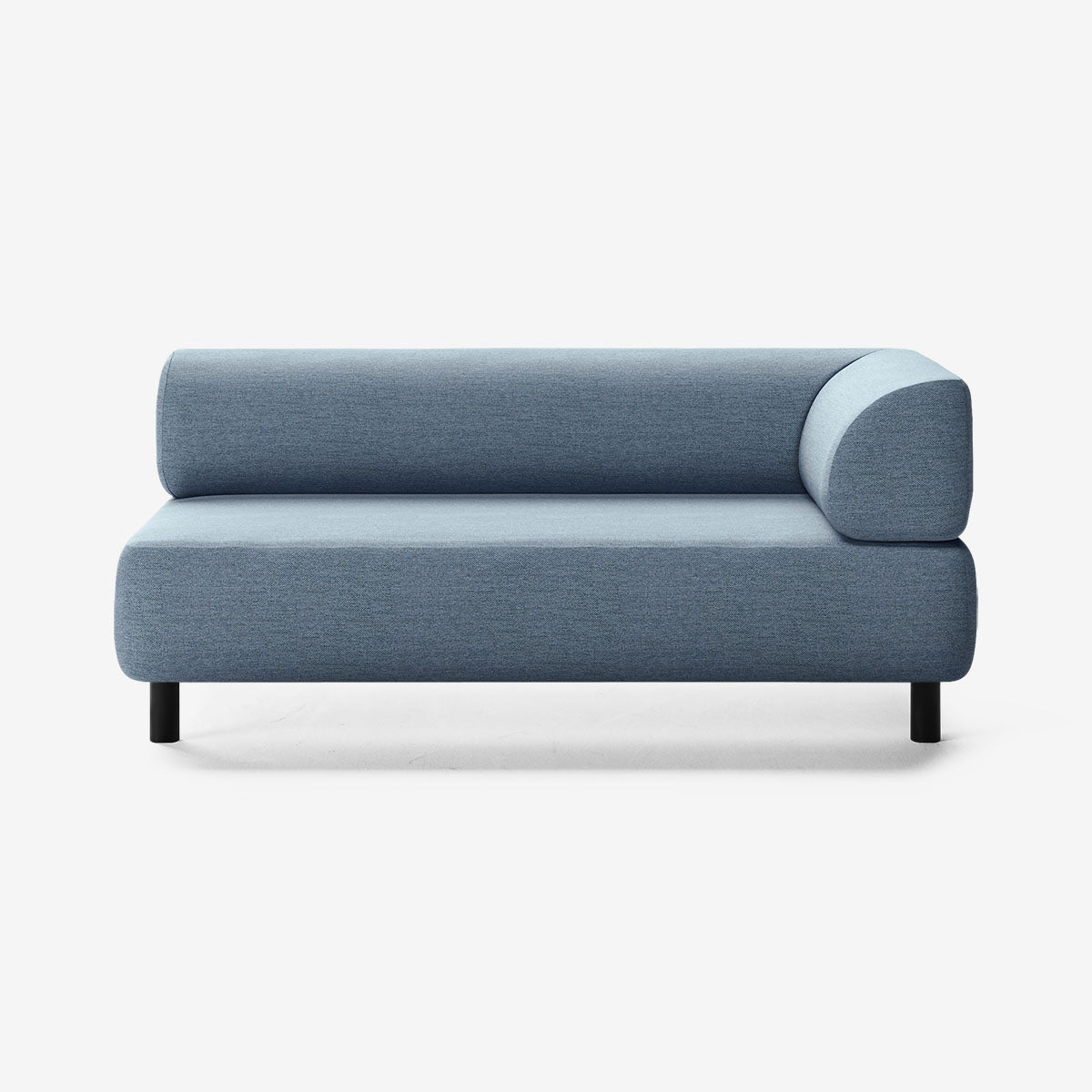 Bolder Sofa 2,5 Sitzer Rechts Nantes Carbon Sky