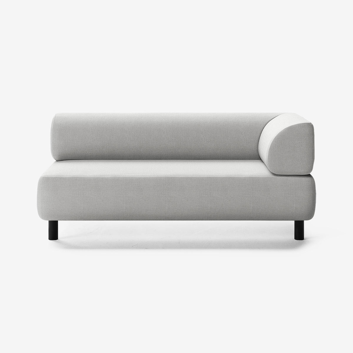Bolder Sofa 2,5 Sitzer Rechts Nantes Grey Chine