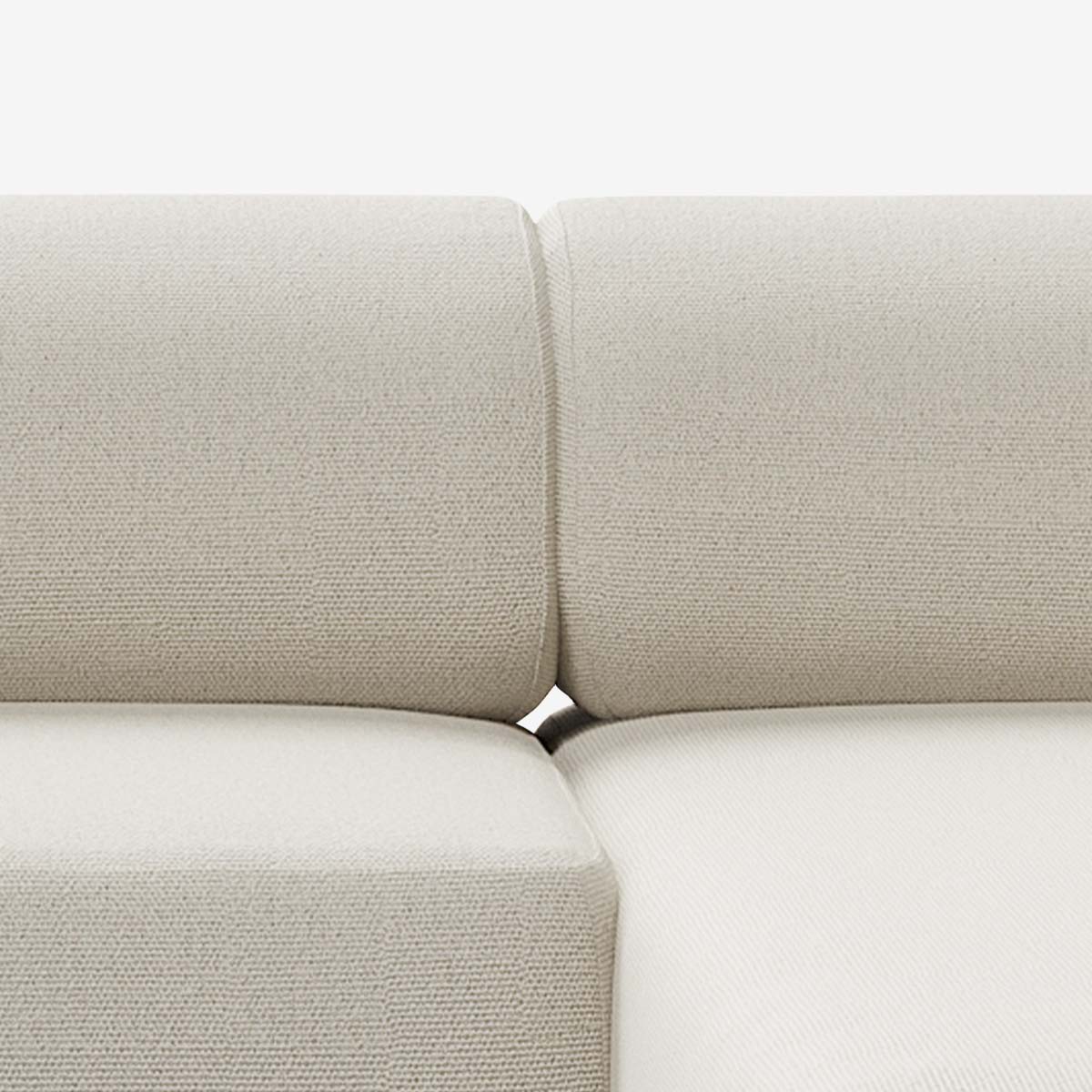 Bolder Sofa 2 Module Heritage Papyrus Detail Rechts