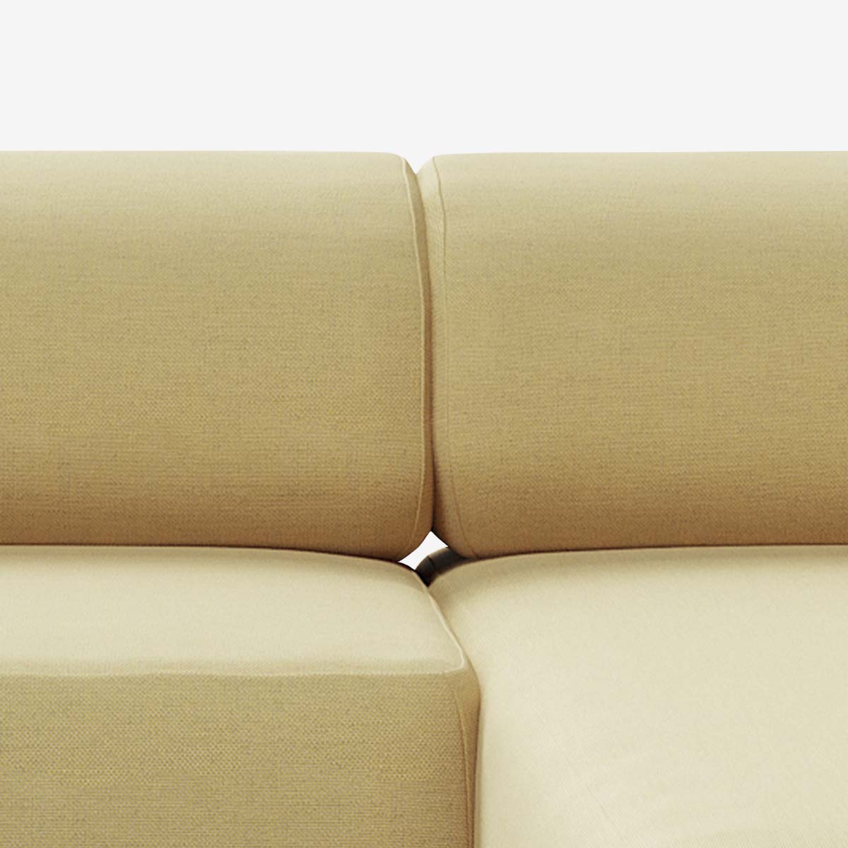 Bolder Sofa 2 Module Nantes Amber Detail Rechts