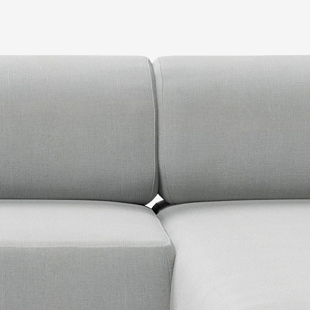 Bolder Sofa 2 Module Nantes Grey Chine Detail Rechts