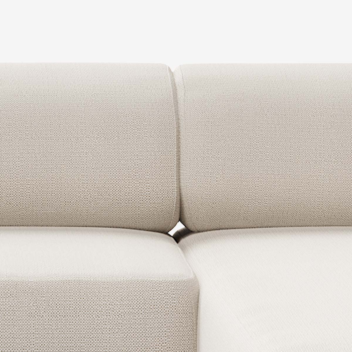 Bolder Sofa 2 Module Savant Whisper Detail Rechts
