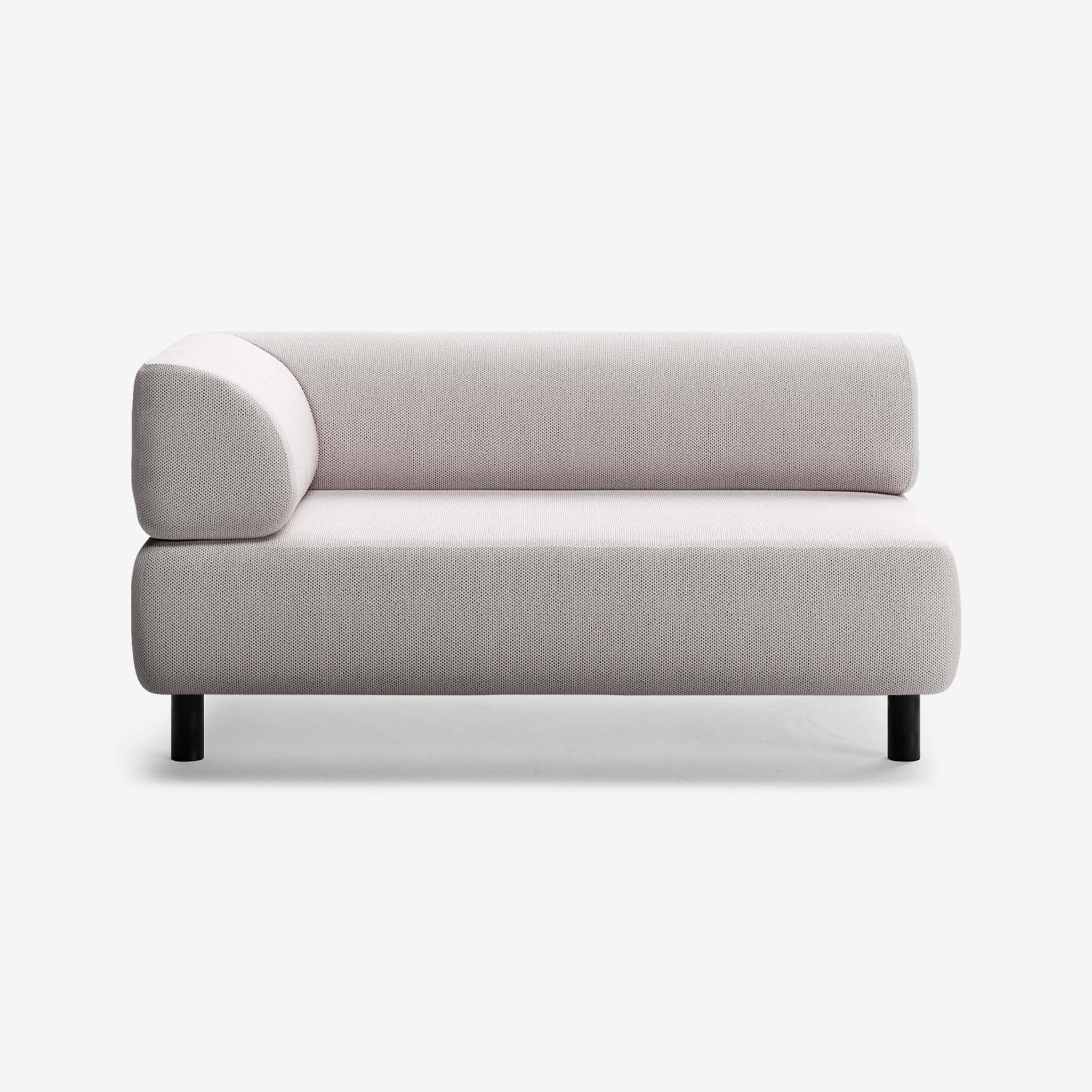 Bolder Sofa 2 Sitzer Links Arc Concrete