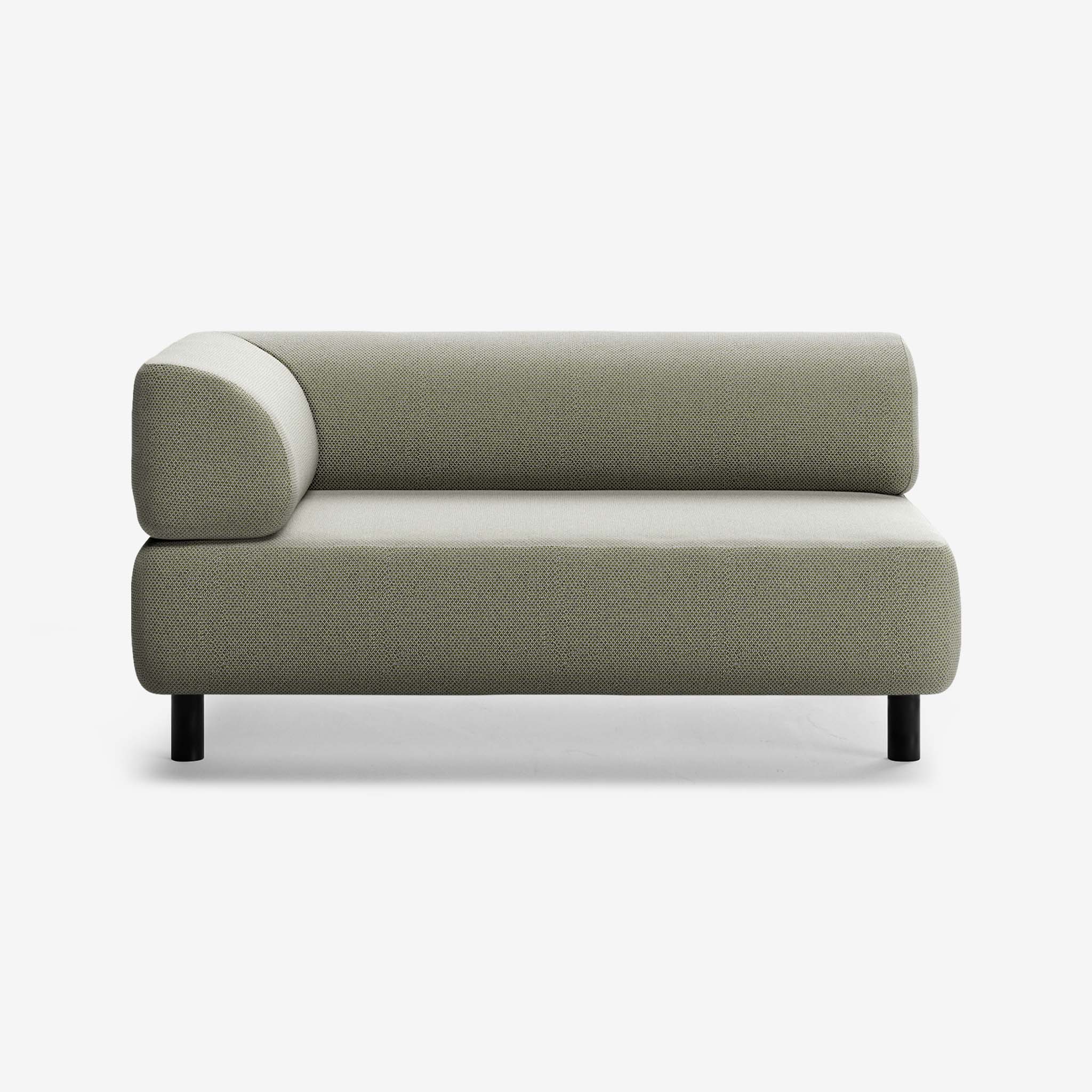 Bolder Sofa 2 Sitzer Links Arc Oxide