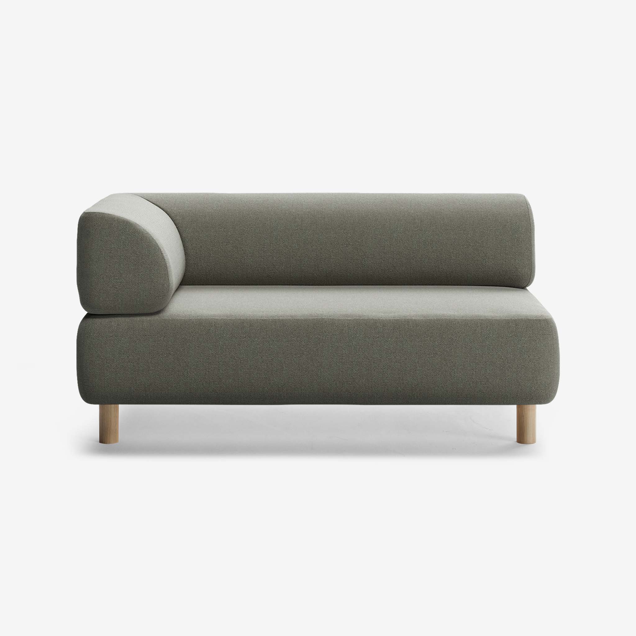 Bolder Sofa 2 Sitzer Links Heritage Leaf Eiche