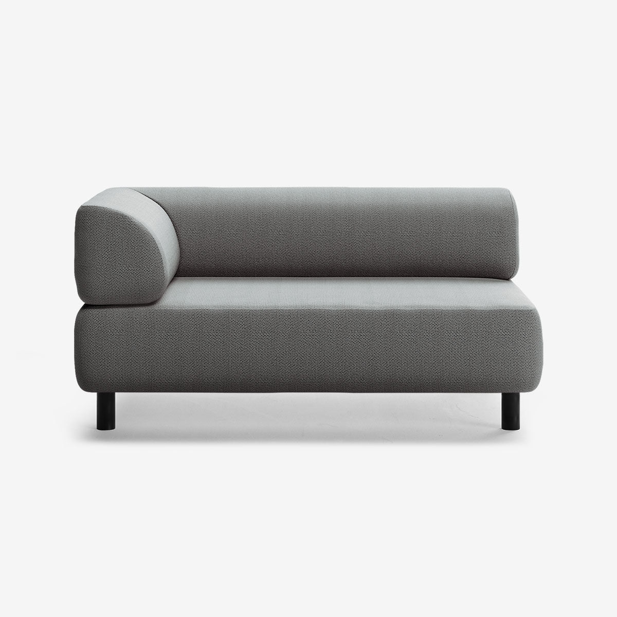 Bolder Sofa 2 Sitzer Links Loop Charcoal