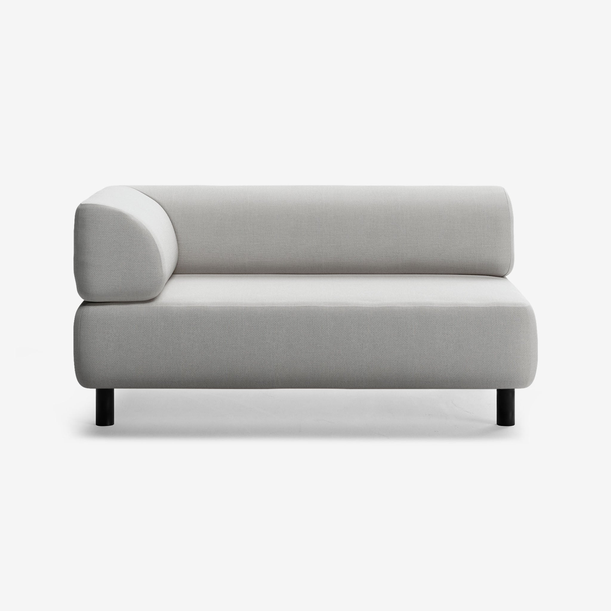 Bolder Sofa 2 Sitzer Links Nantes Grey Chine
