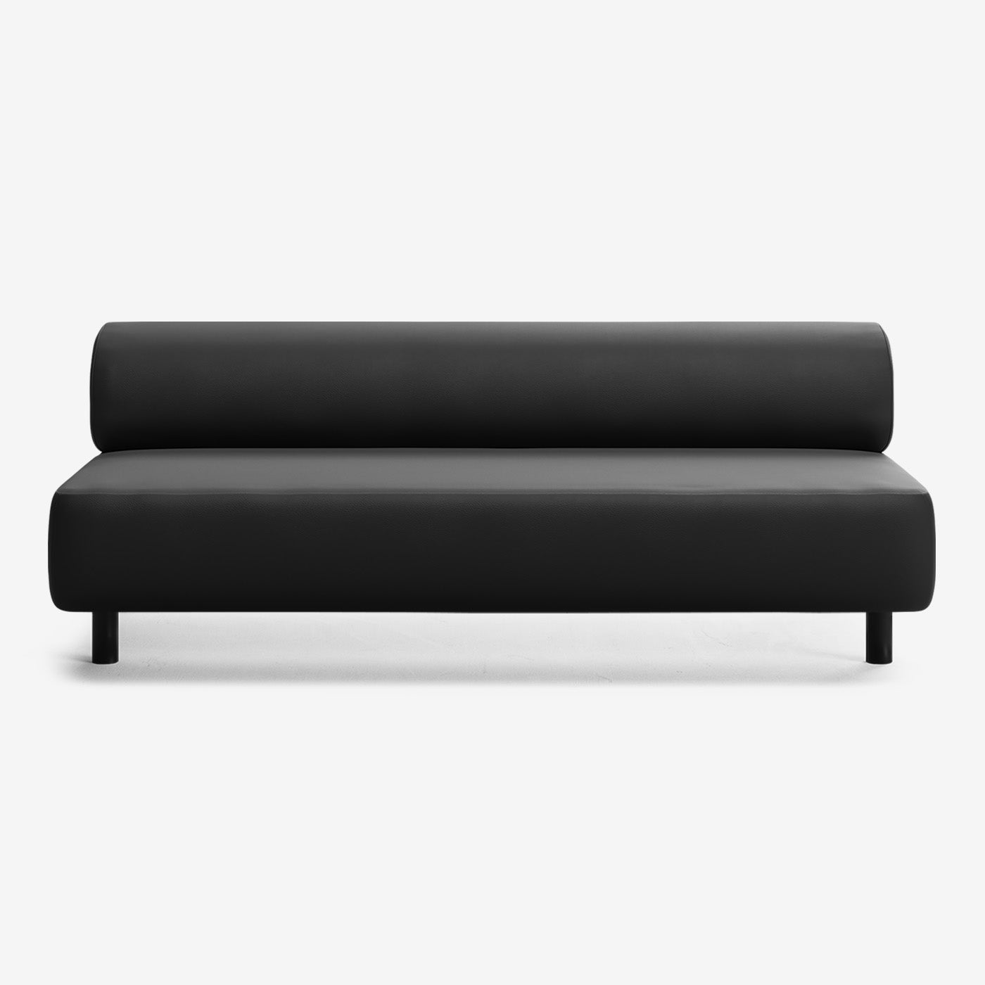 Bolder Sofa 3 Sitzer Leder Black