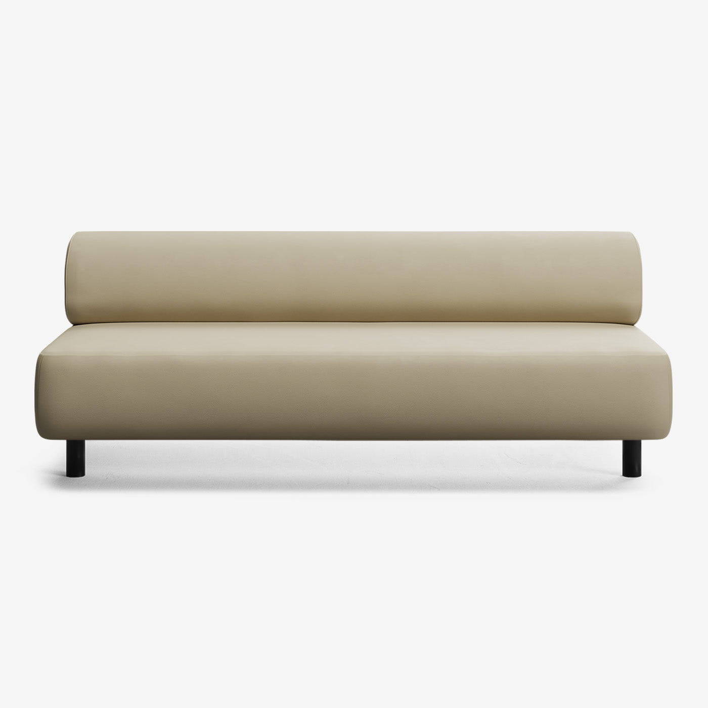 Bolder Sofa 3 Sitzer Leder Ivory