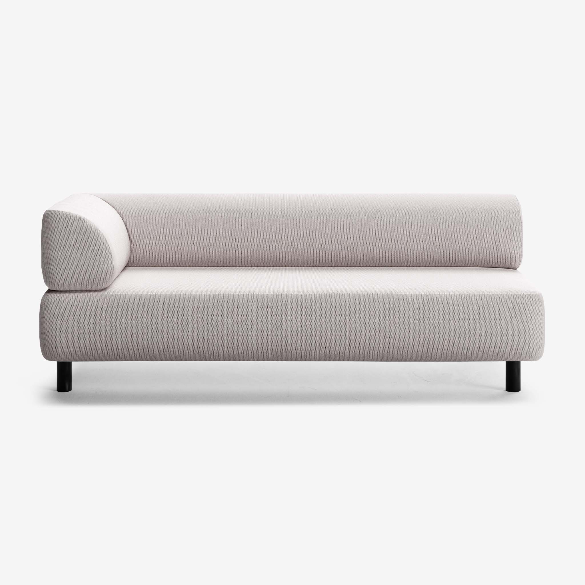 Bolder Sofa 3 Sitzer Links Arc Concrete